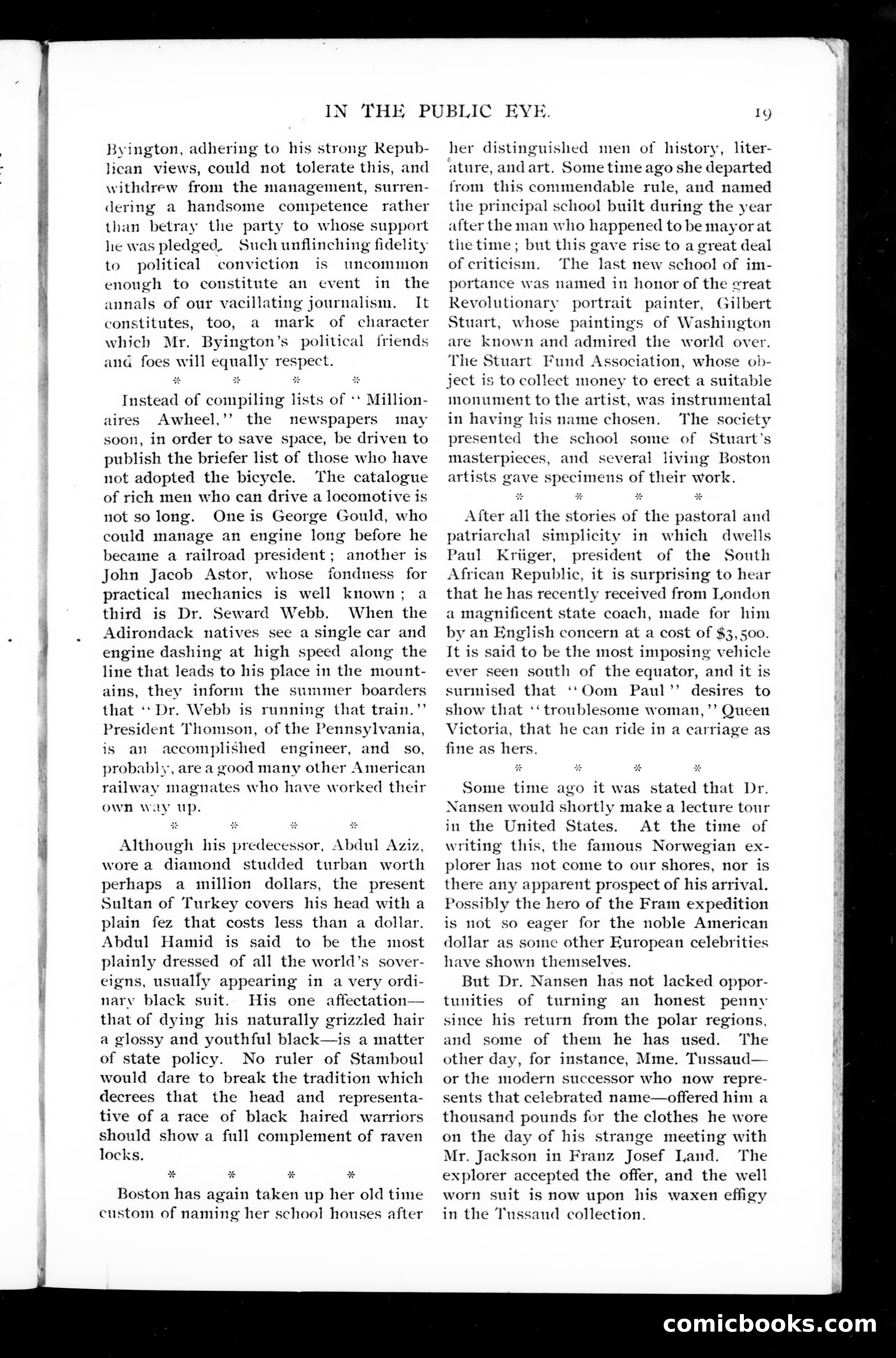 Munsey's Magazine, October 1897 — page 21 of 162