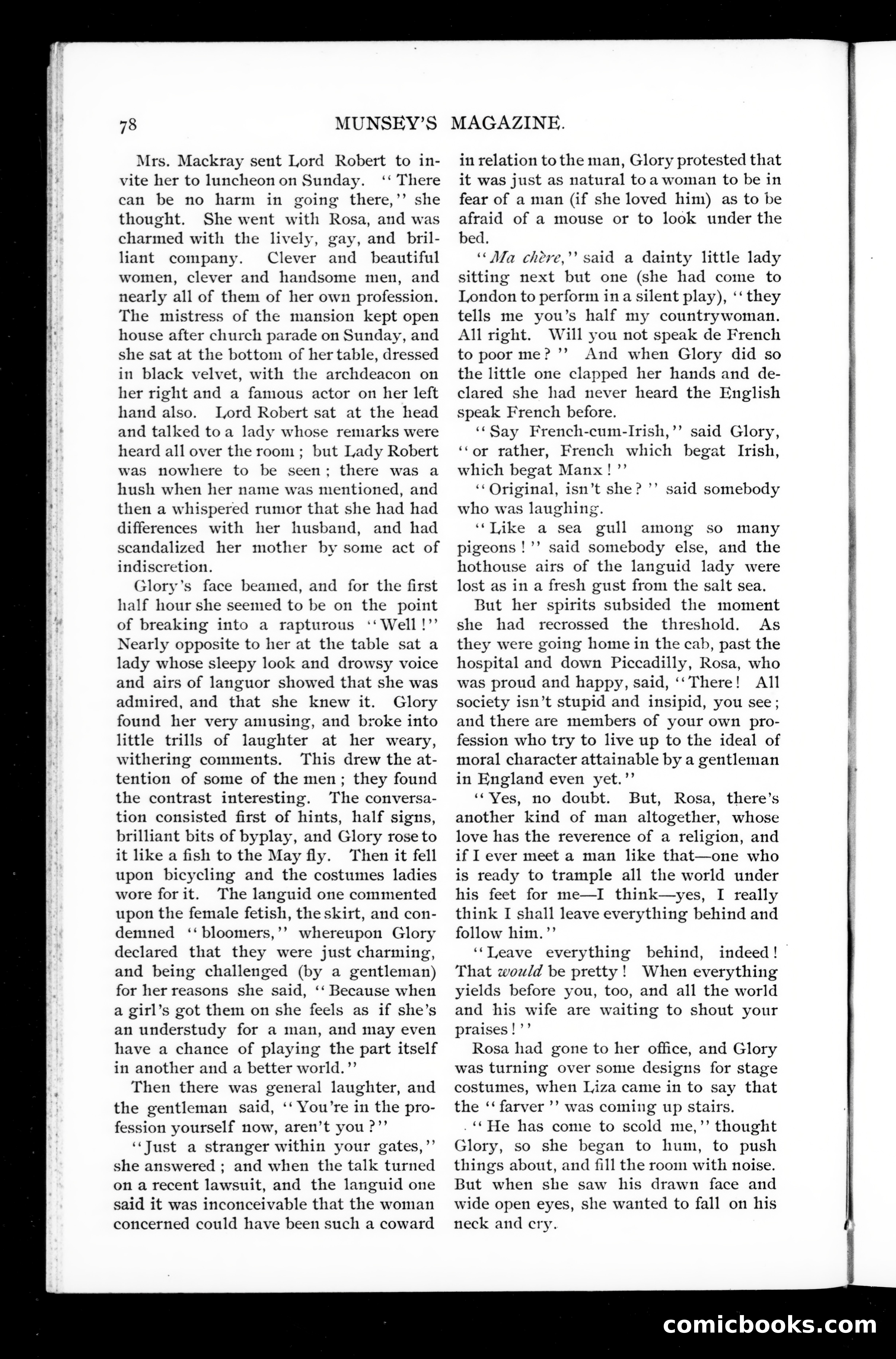 Munsey's Magazine, October 1897 — page 80 of 162
