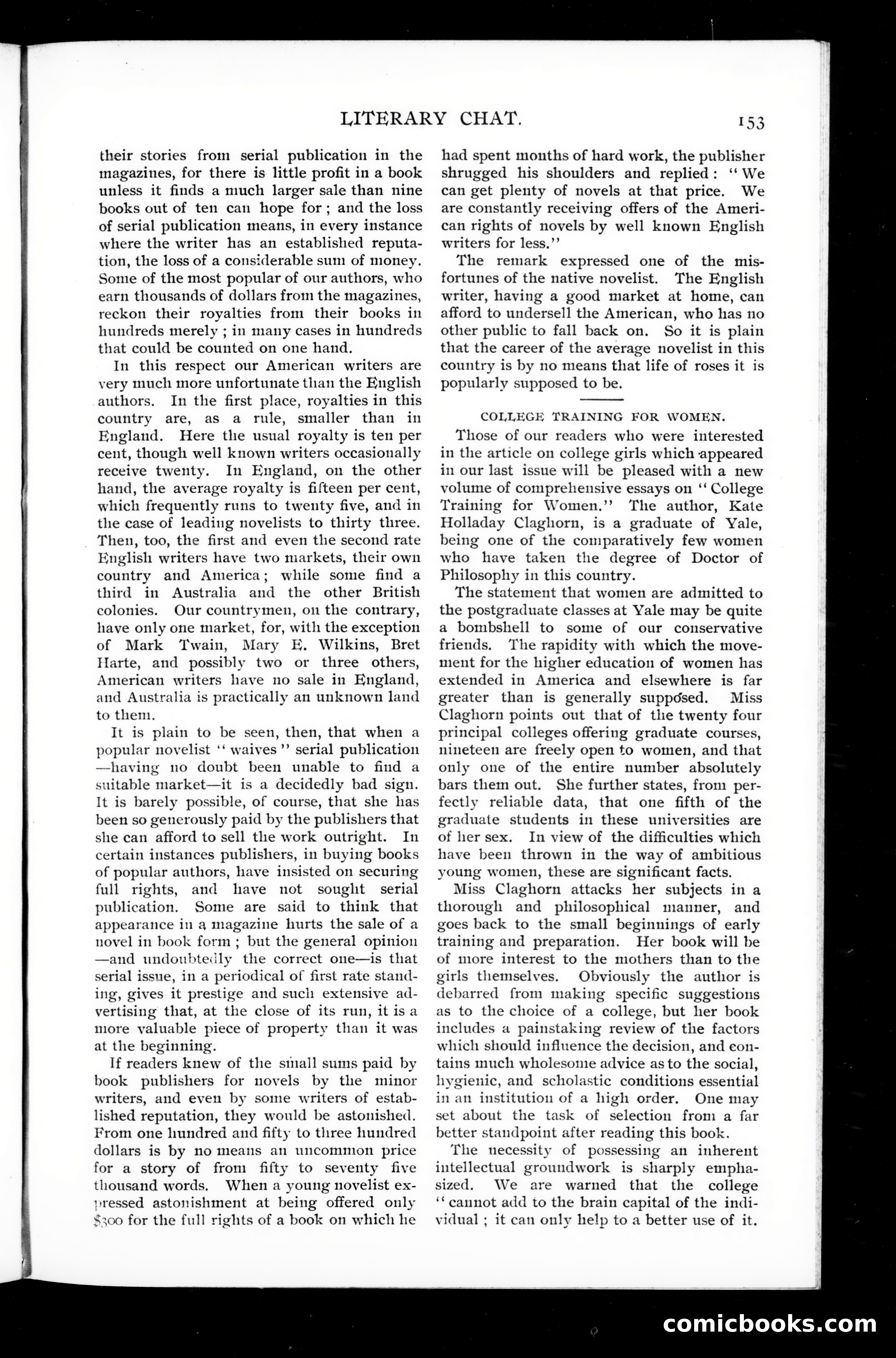 Munsey's Magazine, October 1897 — page 155 of 162