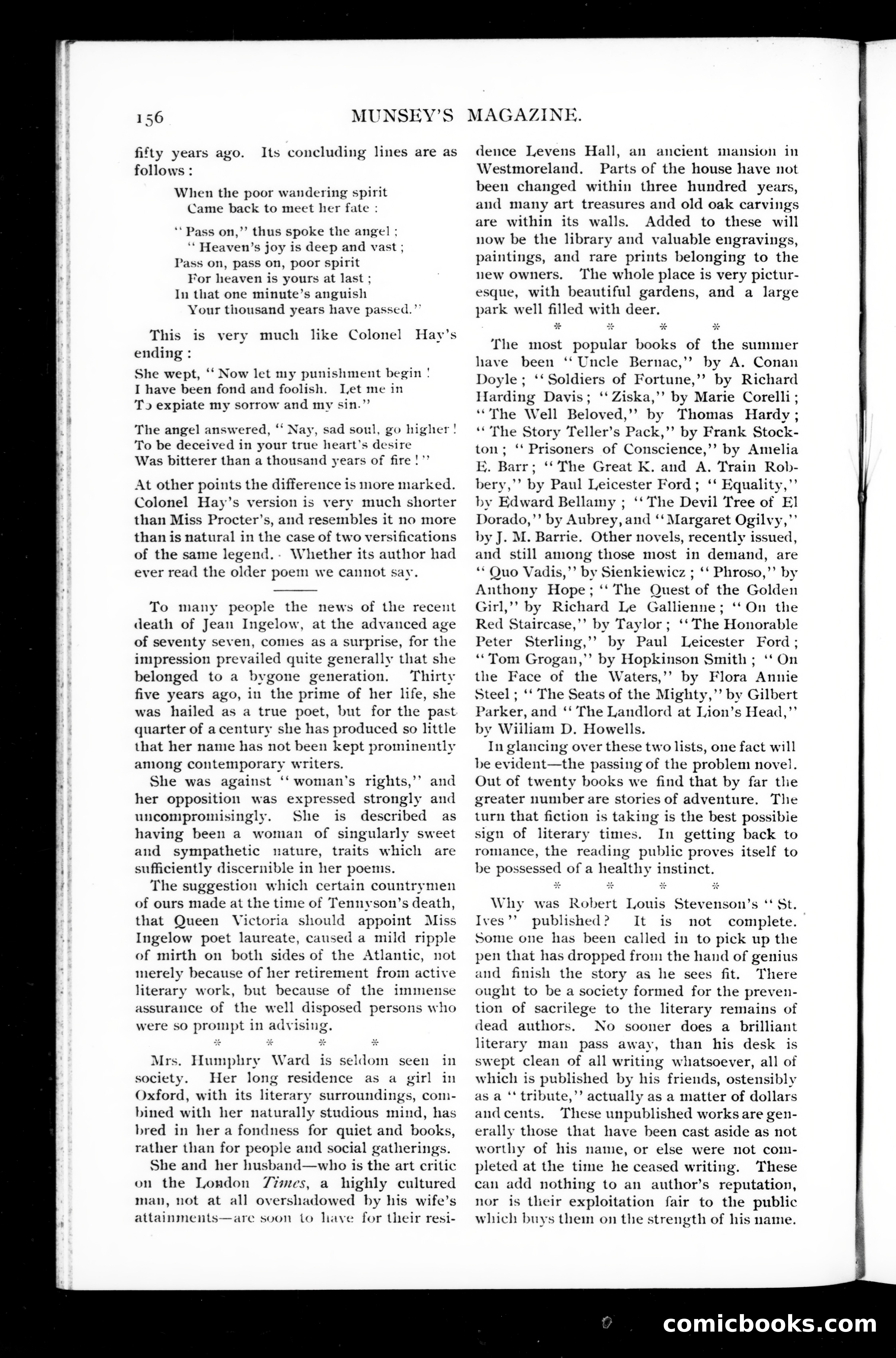 Munsey's Magazine, October 1897 — page 158 of 162
