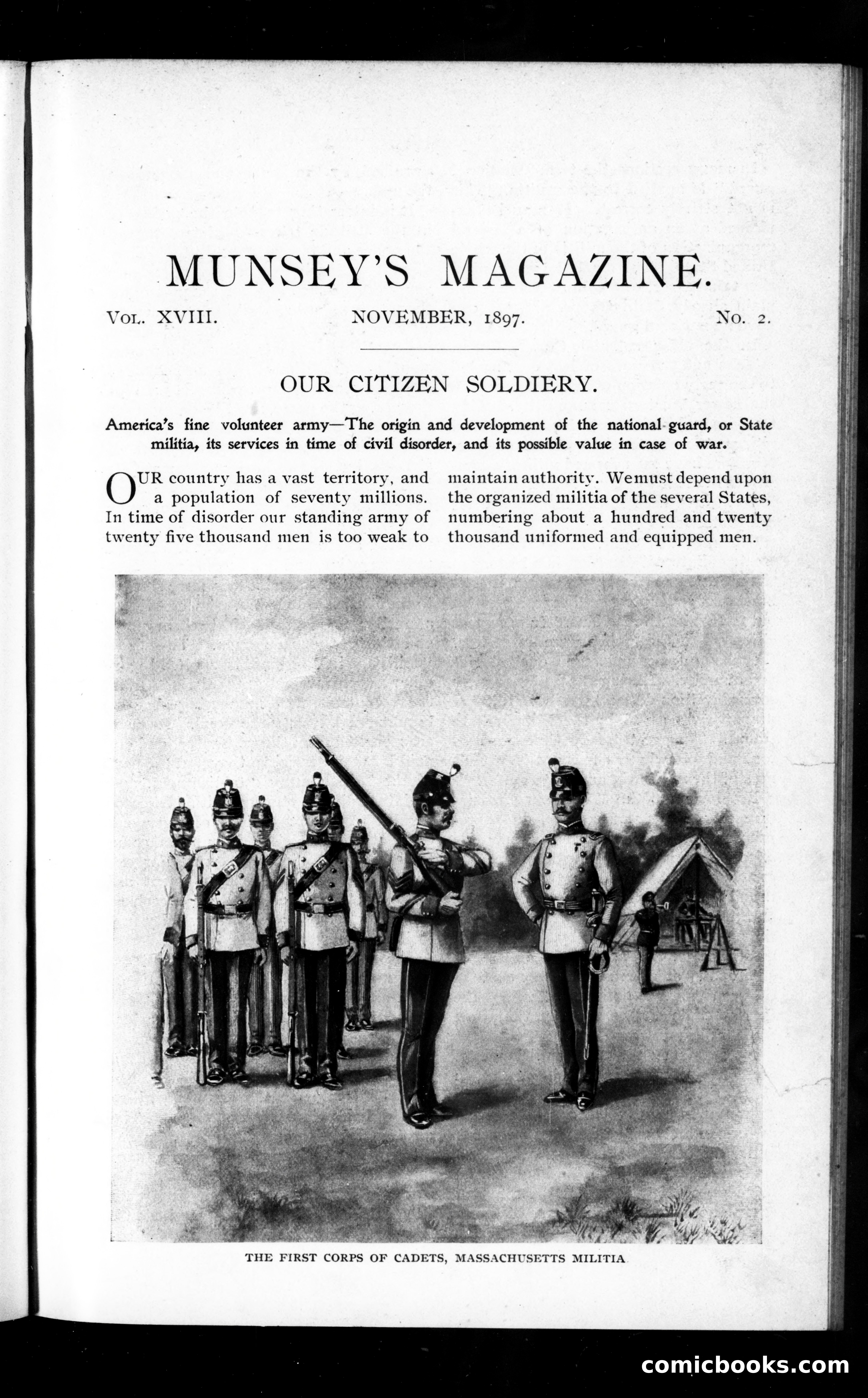 Munsey's Magazine, Vol. XVIII, No. 2 — page 5 of 162
