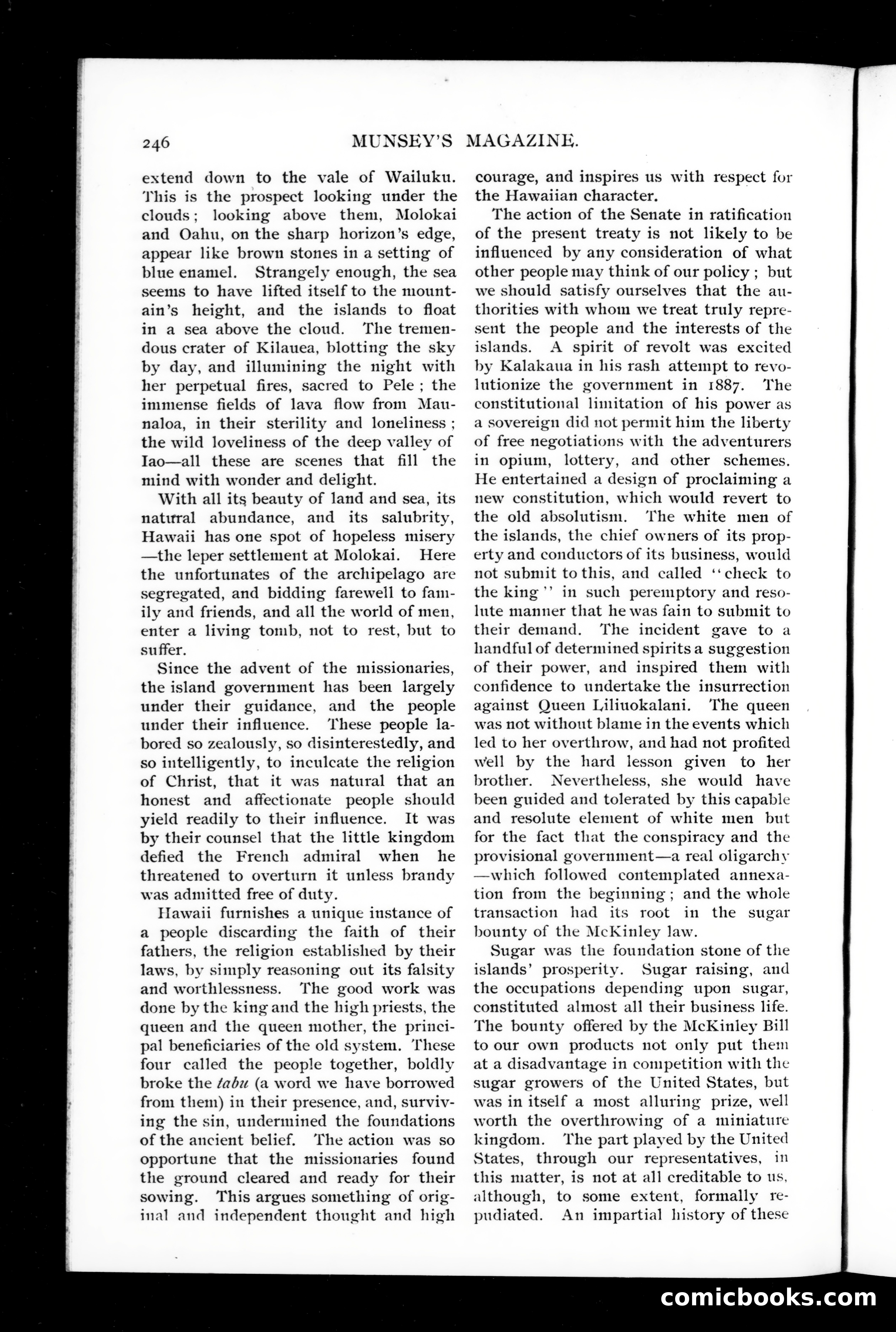 Munsey's Magazine, Vol. XVIII, No. 2 — page 88 of 162