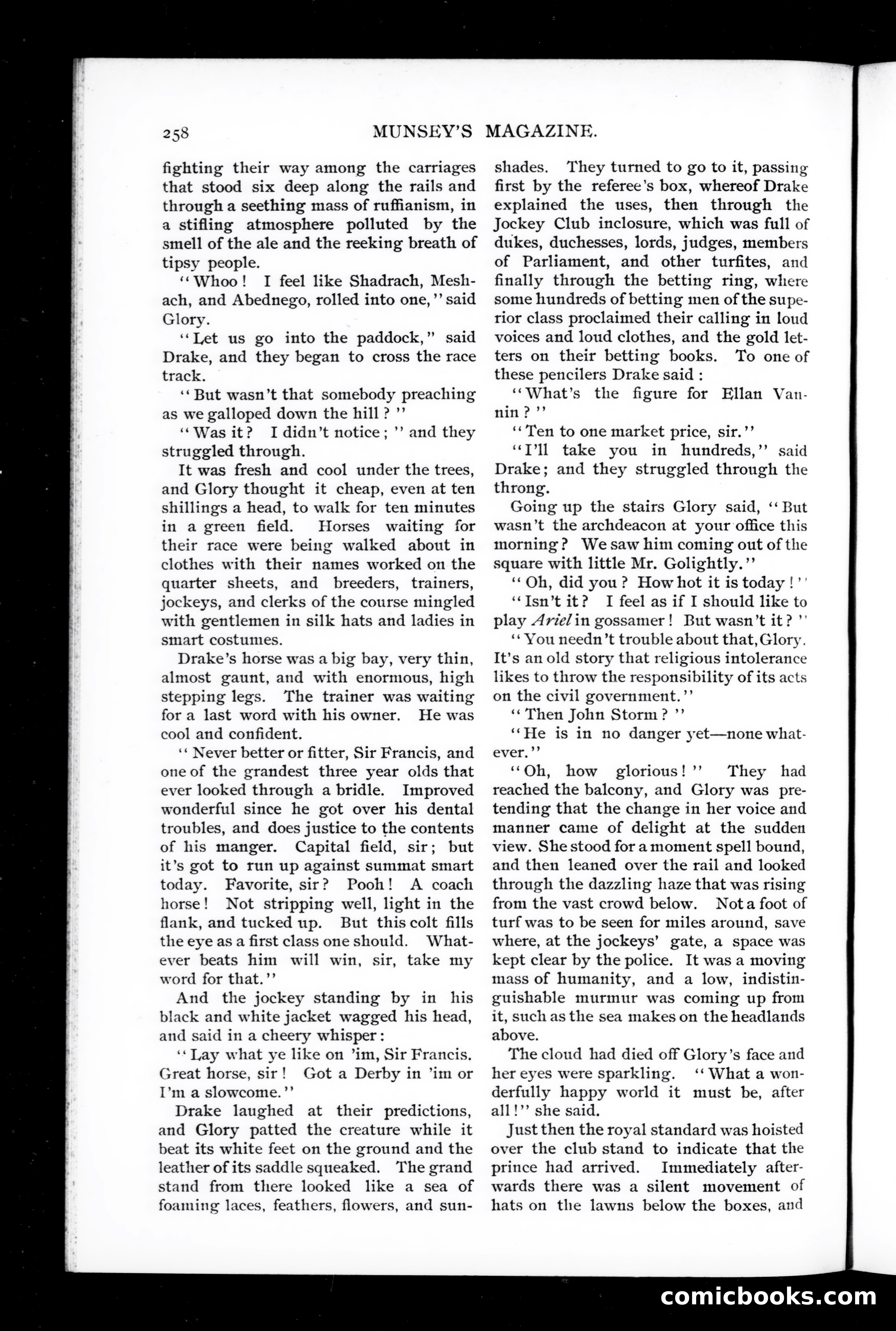 Munsey's Magazine, Vol. XVIII, No. 2 — page 100 of 162