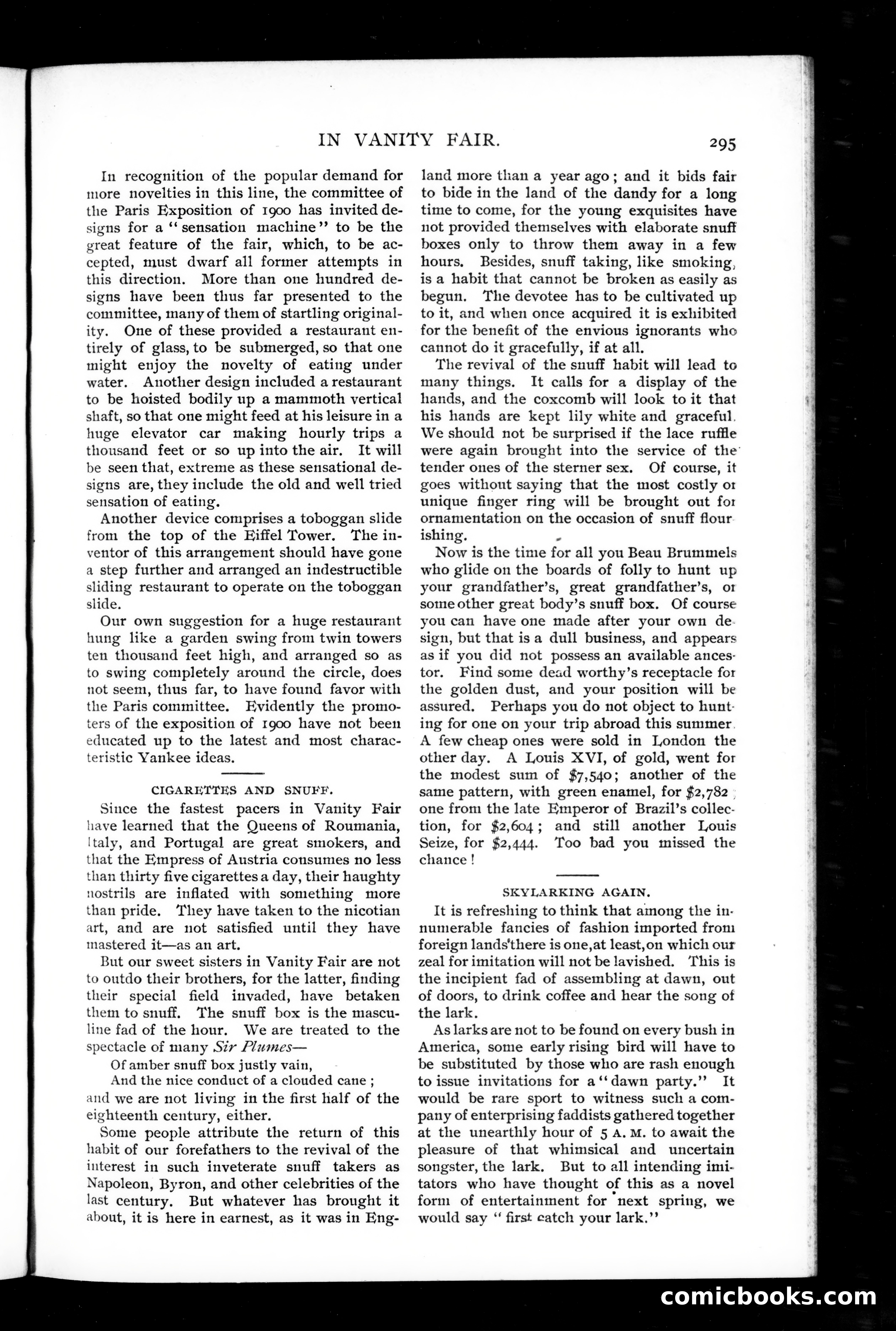 Munsey's Magazine, Vol. XVIII, No. 2 — page 137 of 162