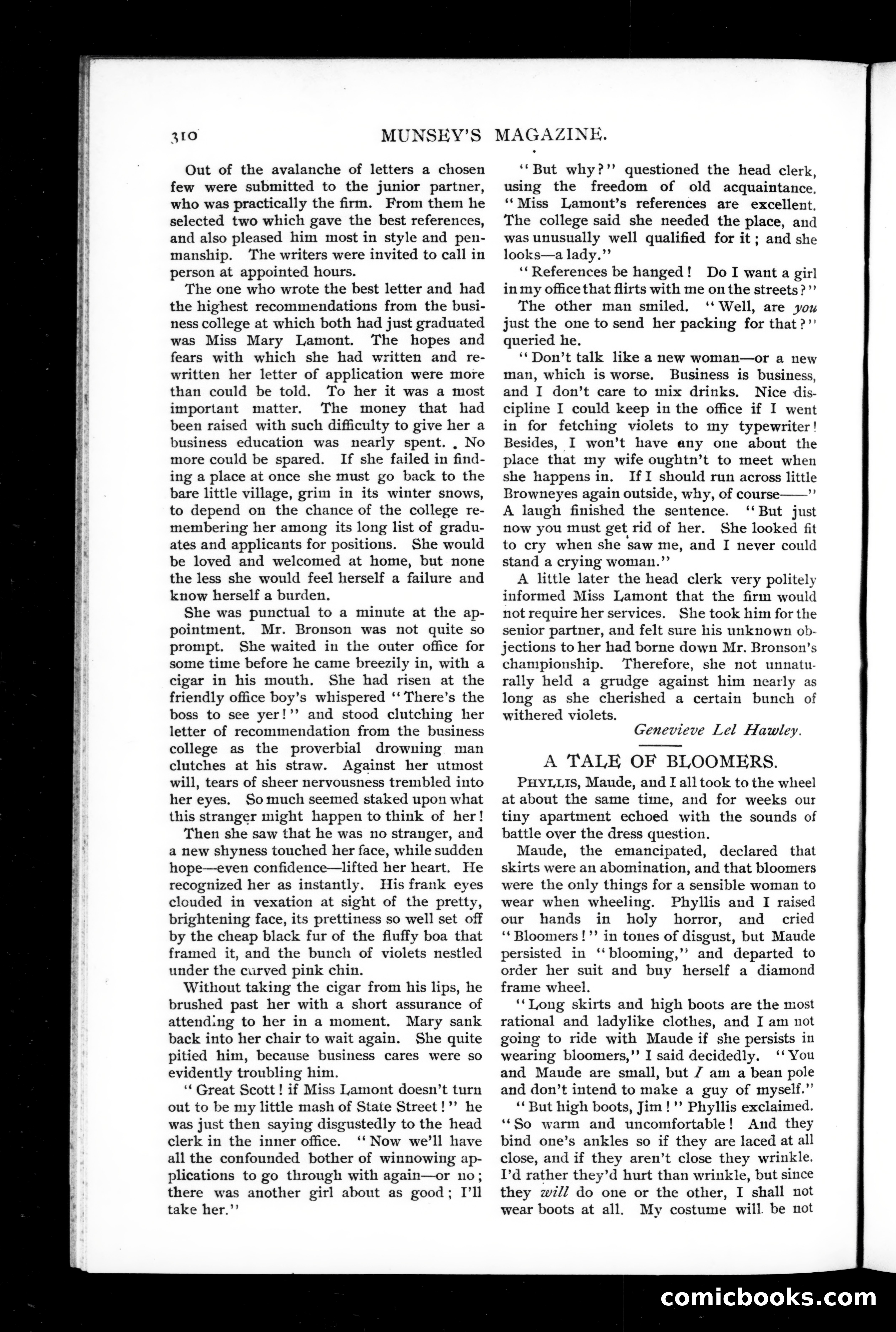Munsey's Magazine, Vol. XVIII, No. 2 — page 152 of 162