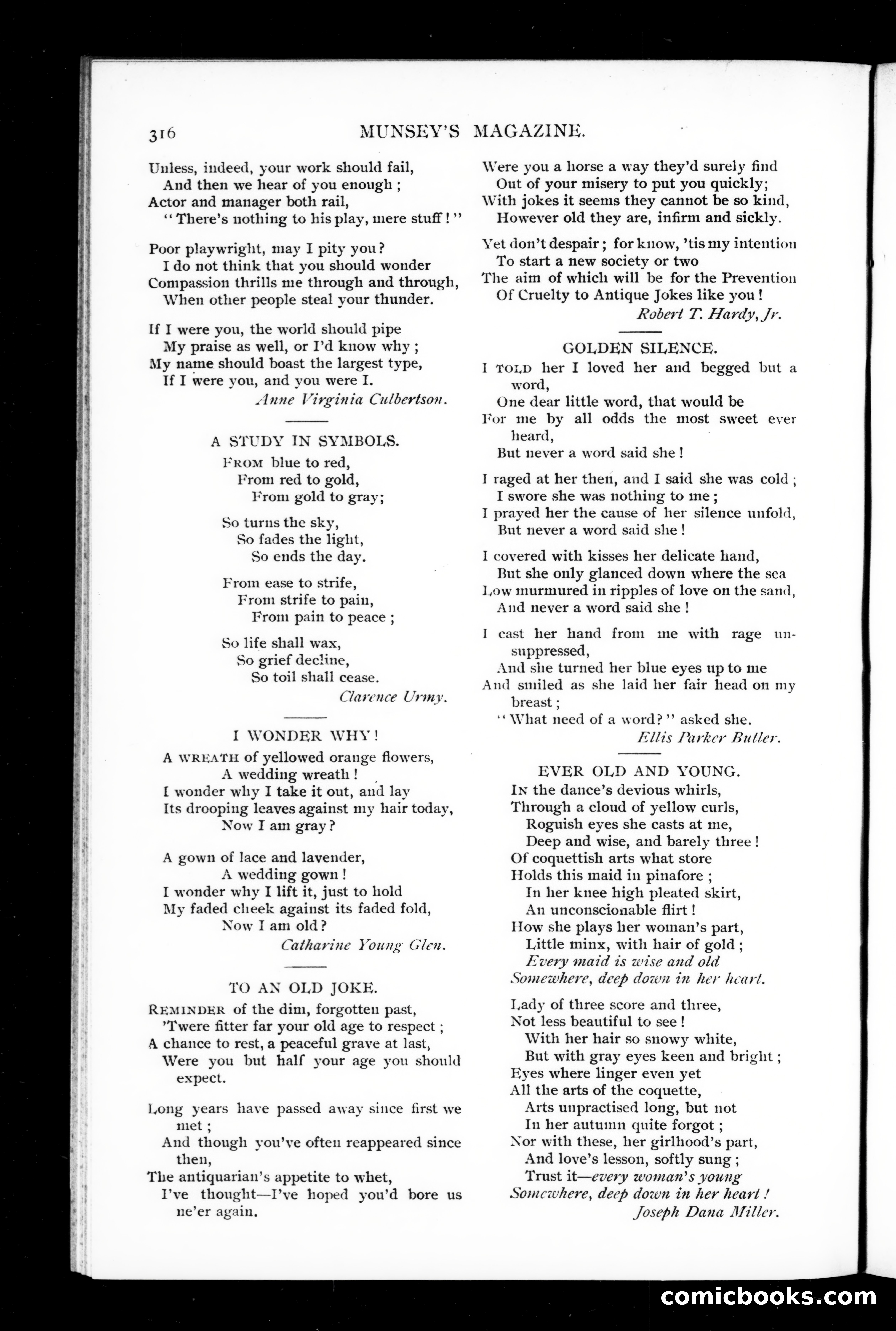 Munsey's Magazine, Vol. XVIII, No. 2 — page 158 of 162