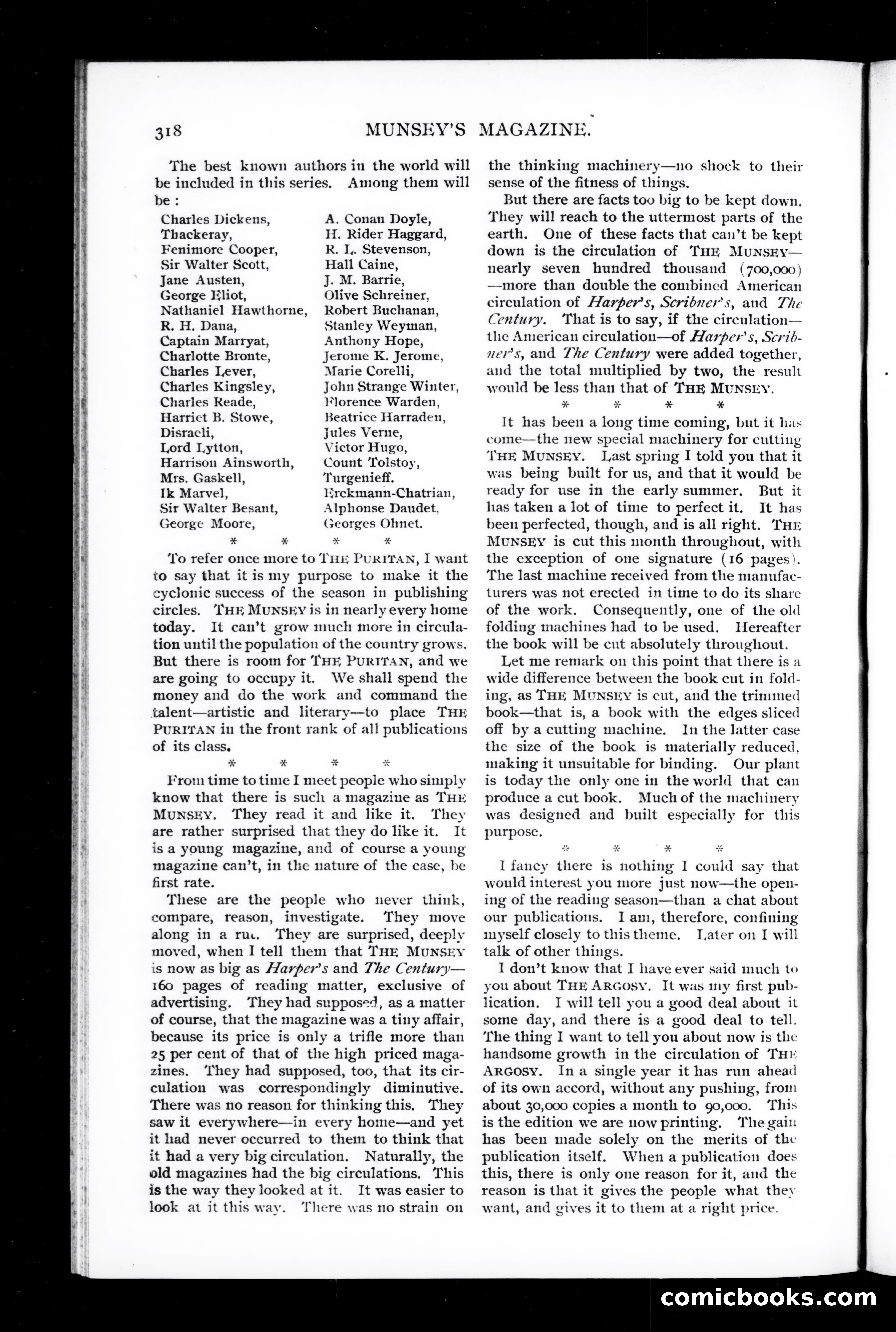 Munsey's Magazine, Vol. XVIII, No. 2 — page 160 of 162