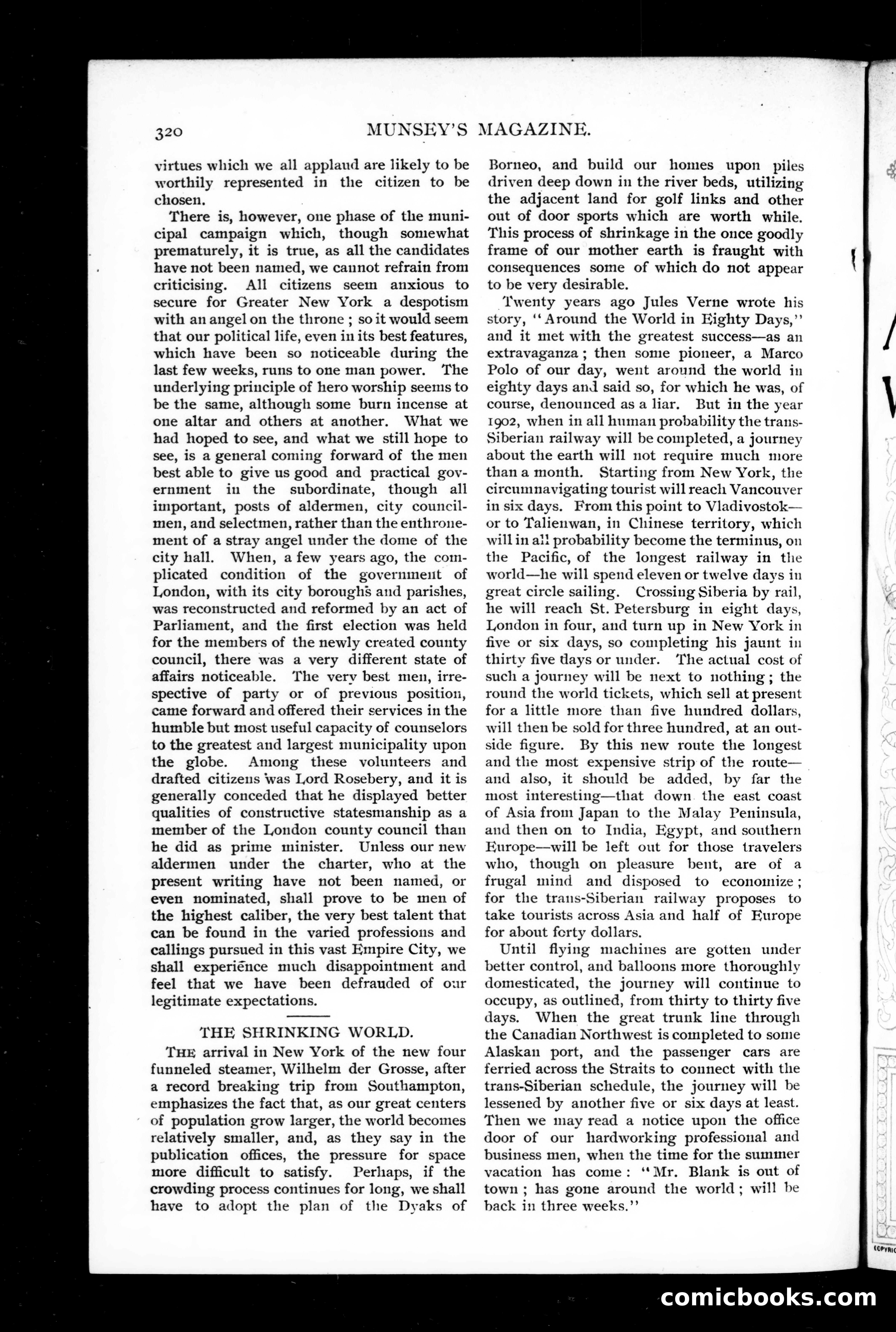 Munsey's Magazine, Vol. XVIII, No. 2 — page 162 of 162