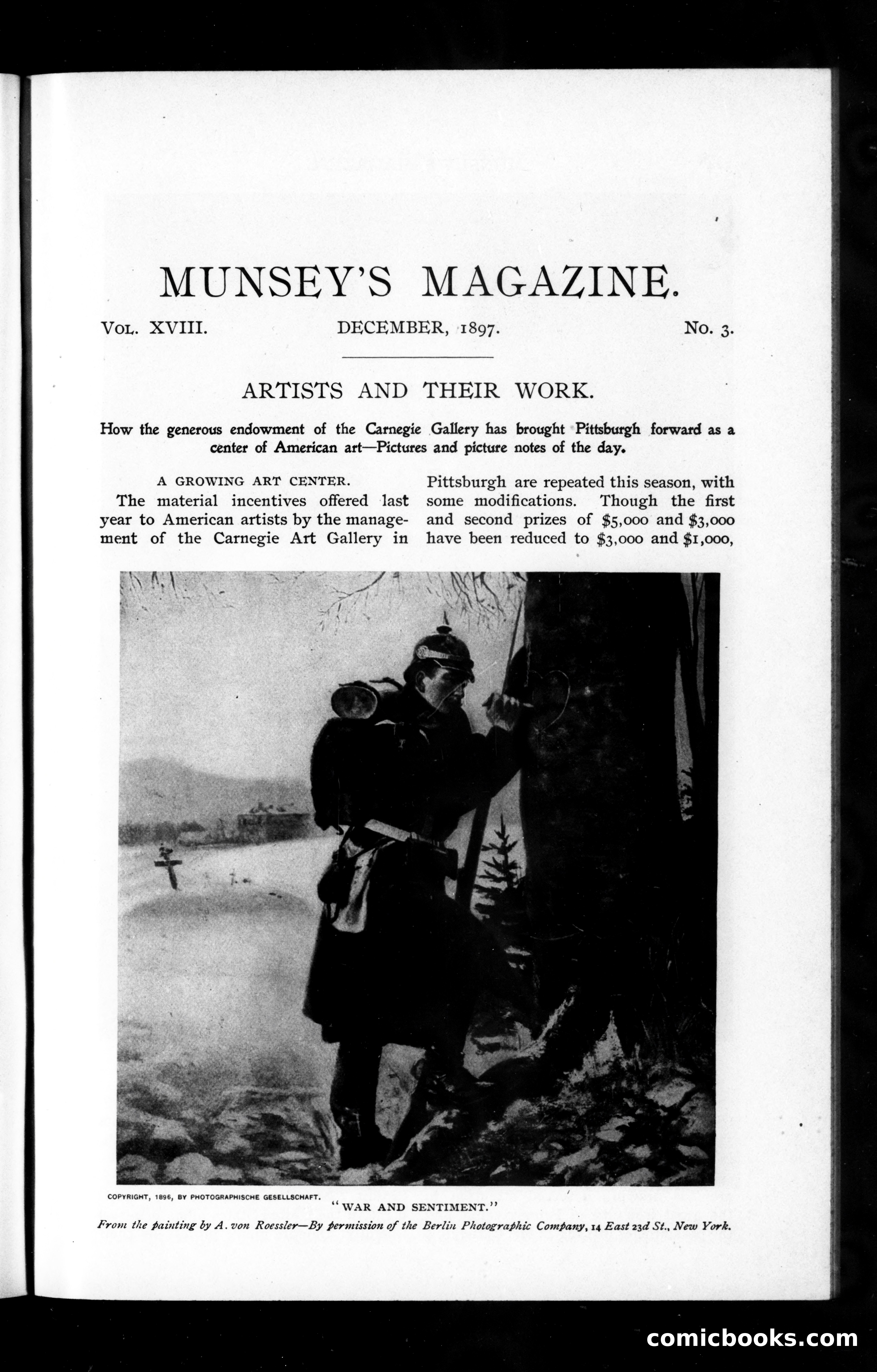 Munsey's Magazine, December 1897 — page 5 of 164