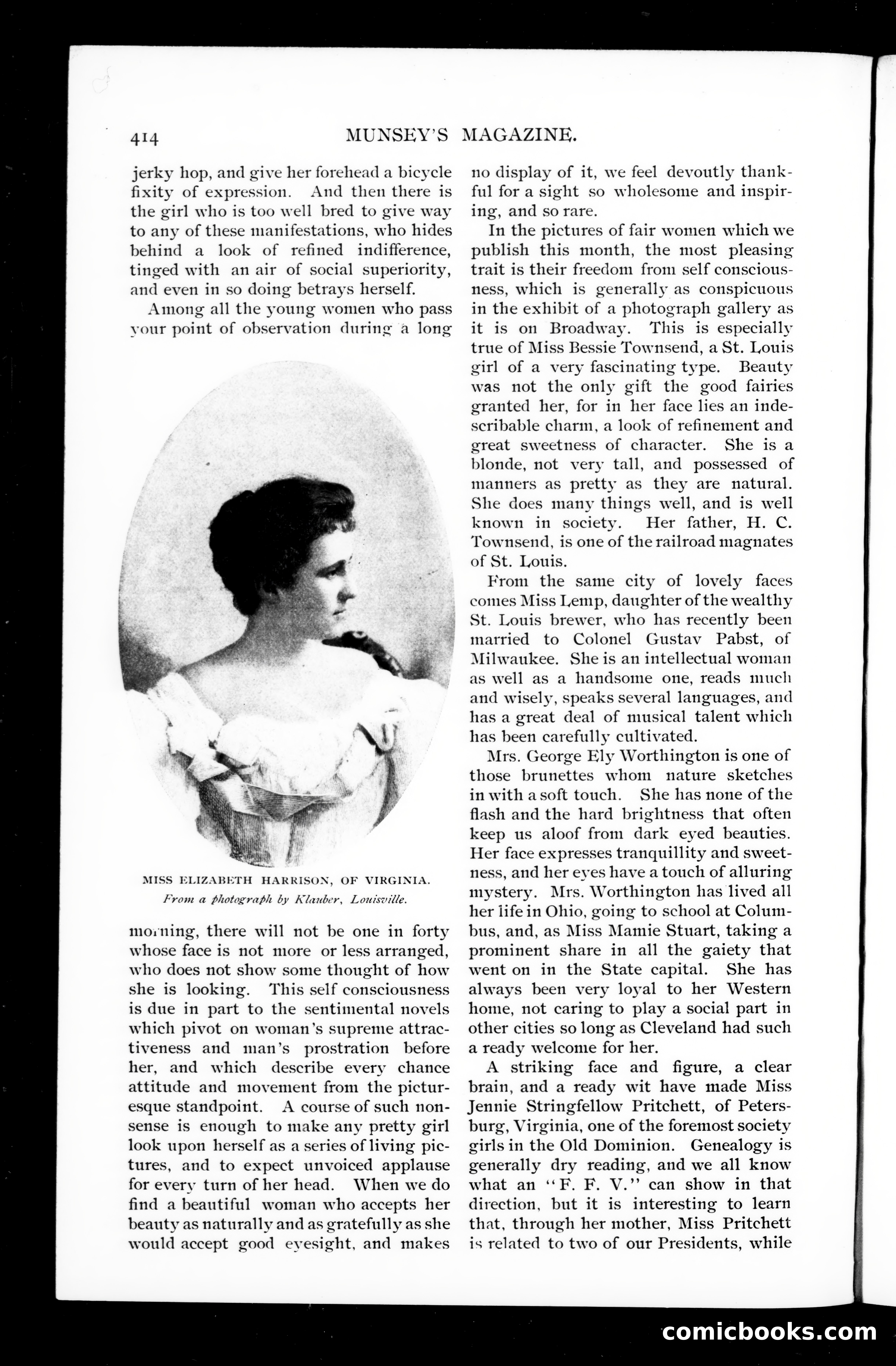 Munsey's Magazine, December 1897 — page 96 of 164