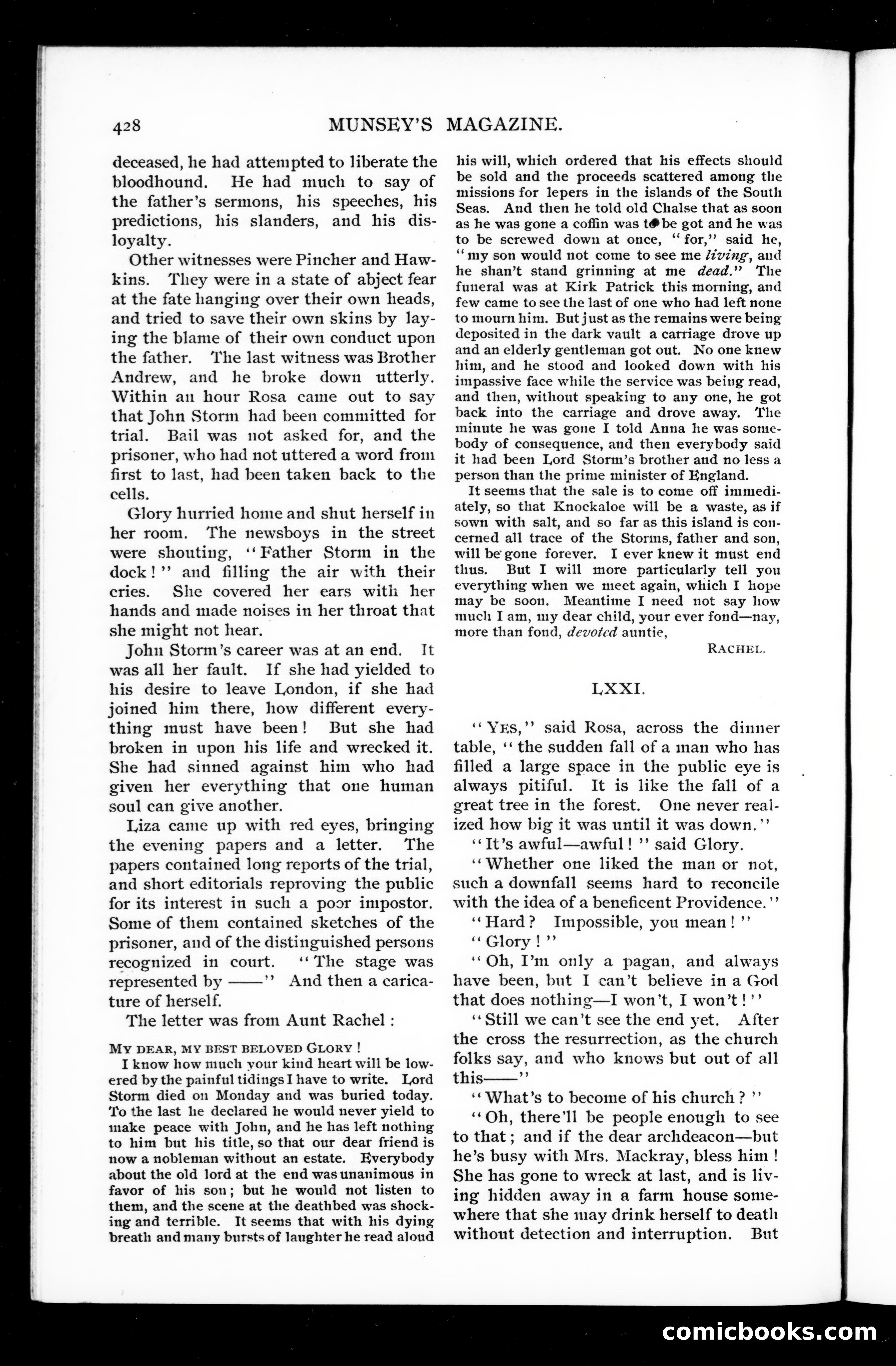 Munsey's Magazine, December 1897 — page 110 of 164
