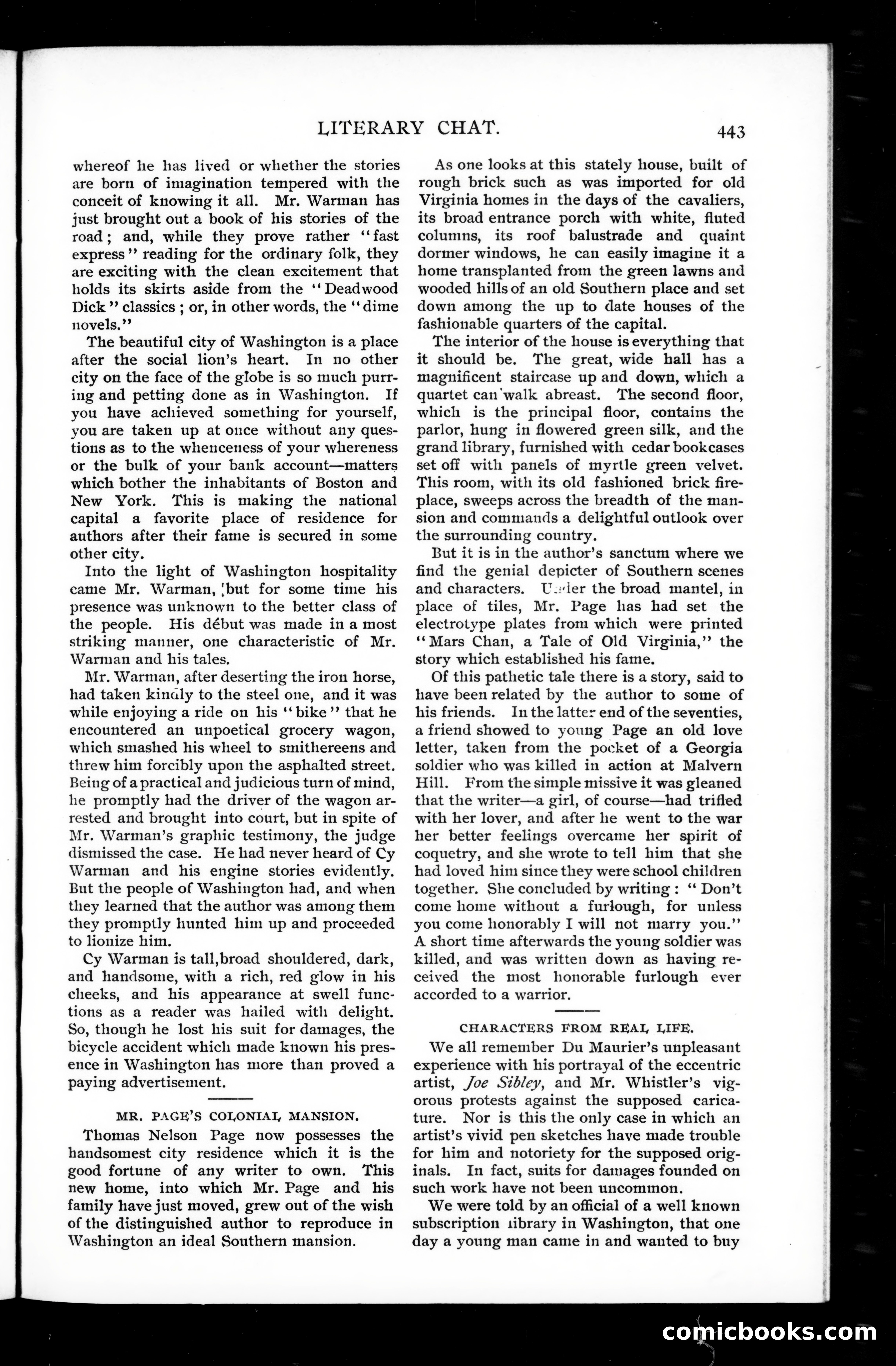 Munsey's Magazine, December 1897 — page 125 of 164