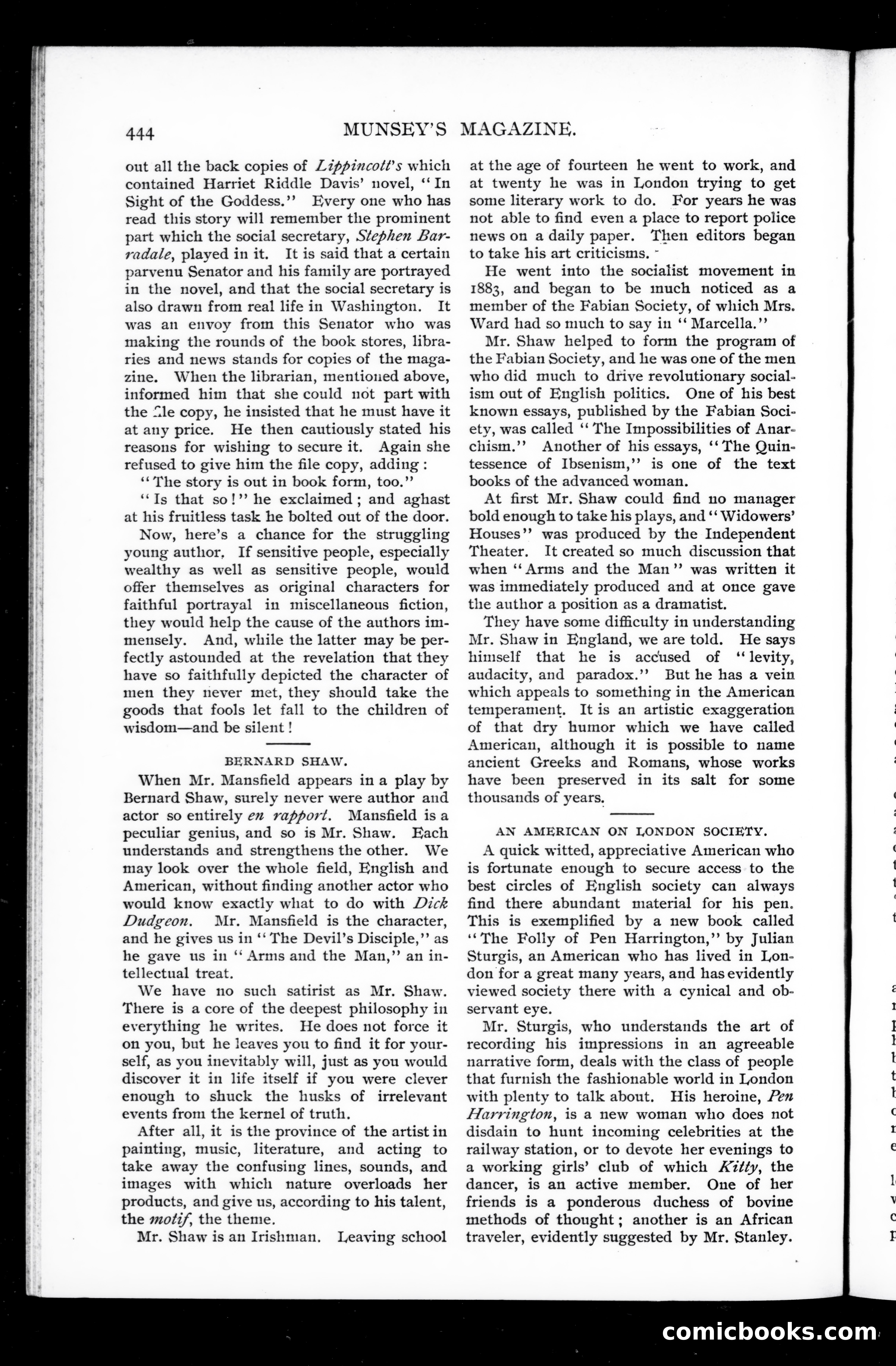 Munsey's Magazine, December 1897 — page 126 of 164