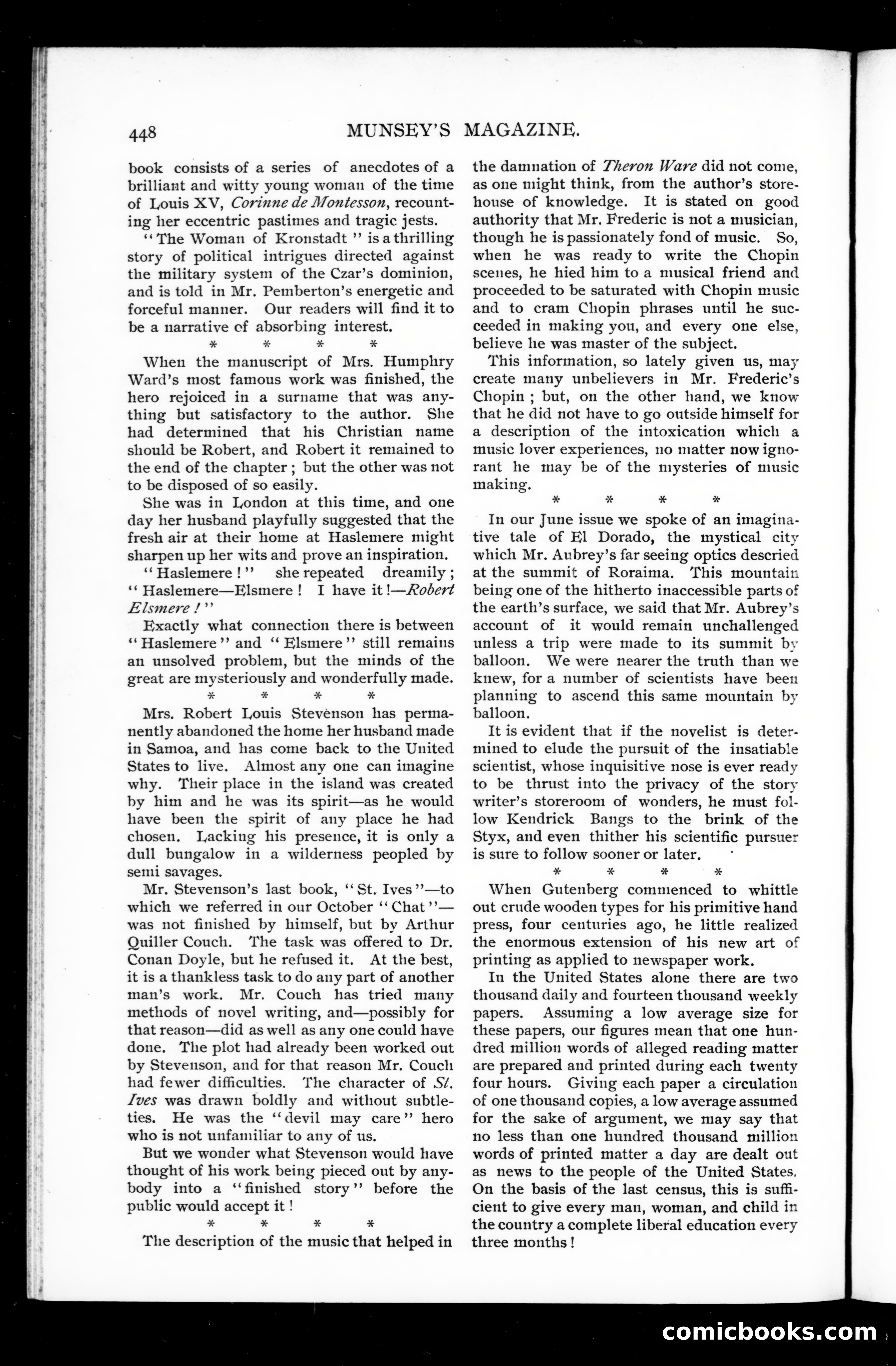 Munsey's Magazine, December 1897 — page 130 of 164