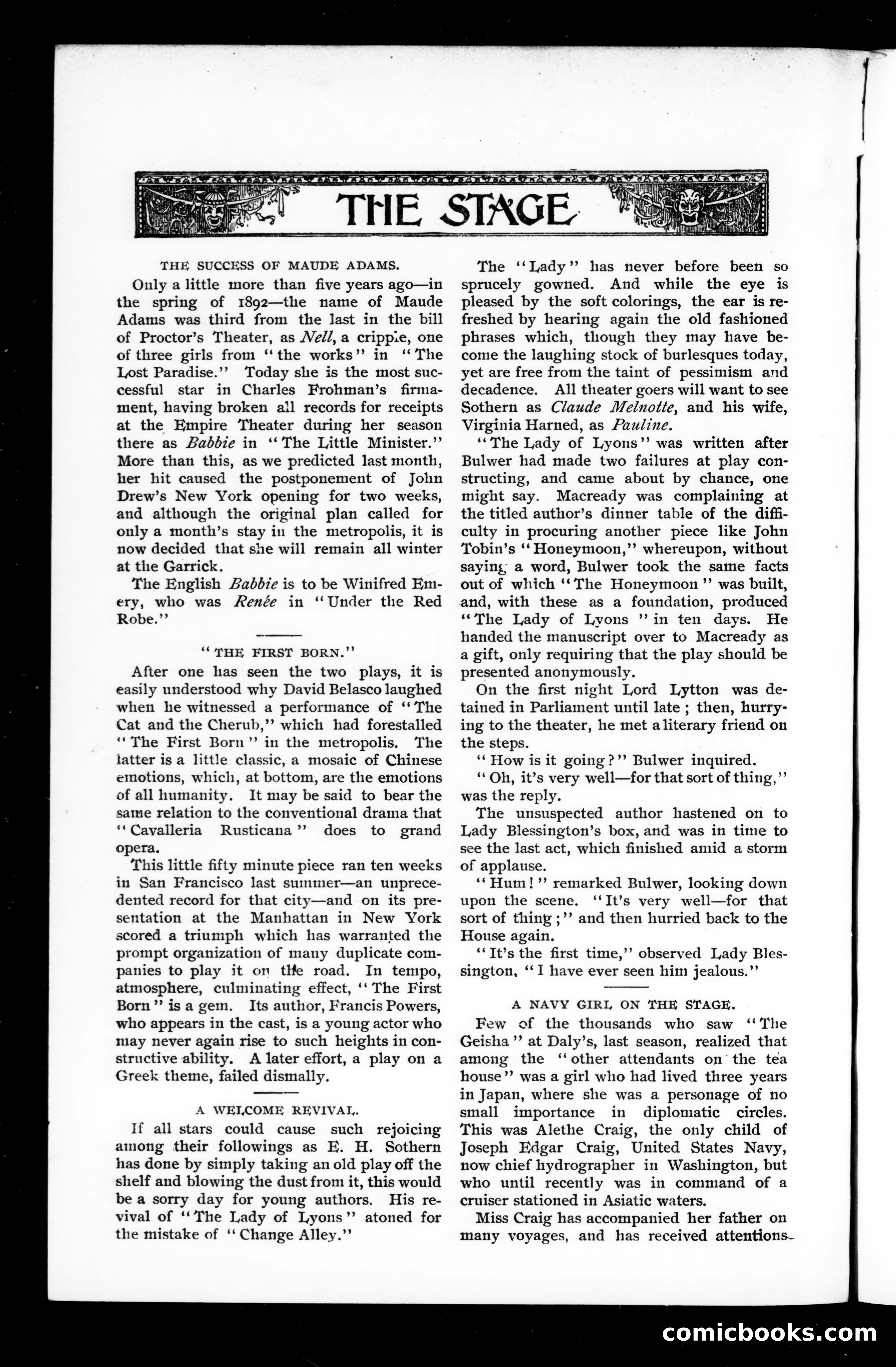 Munsey's Magazine, December 1897 — page 138 of 164