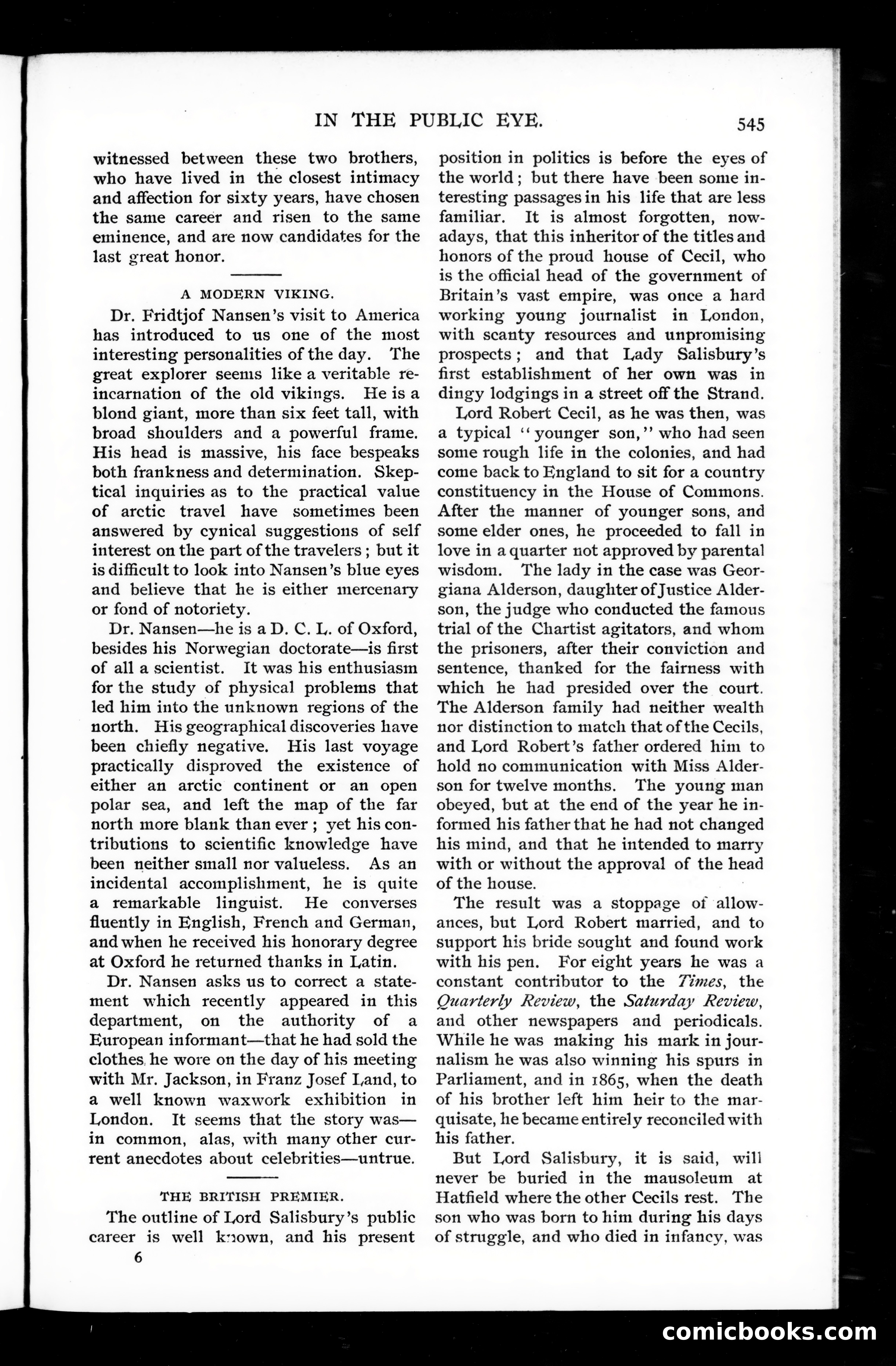 Munsey's Magazine, January 1898 — page 63 of 160