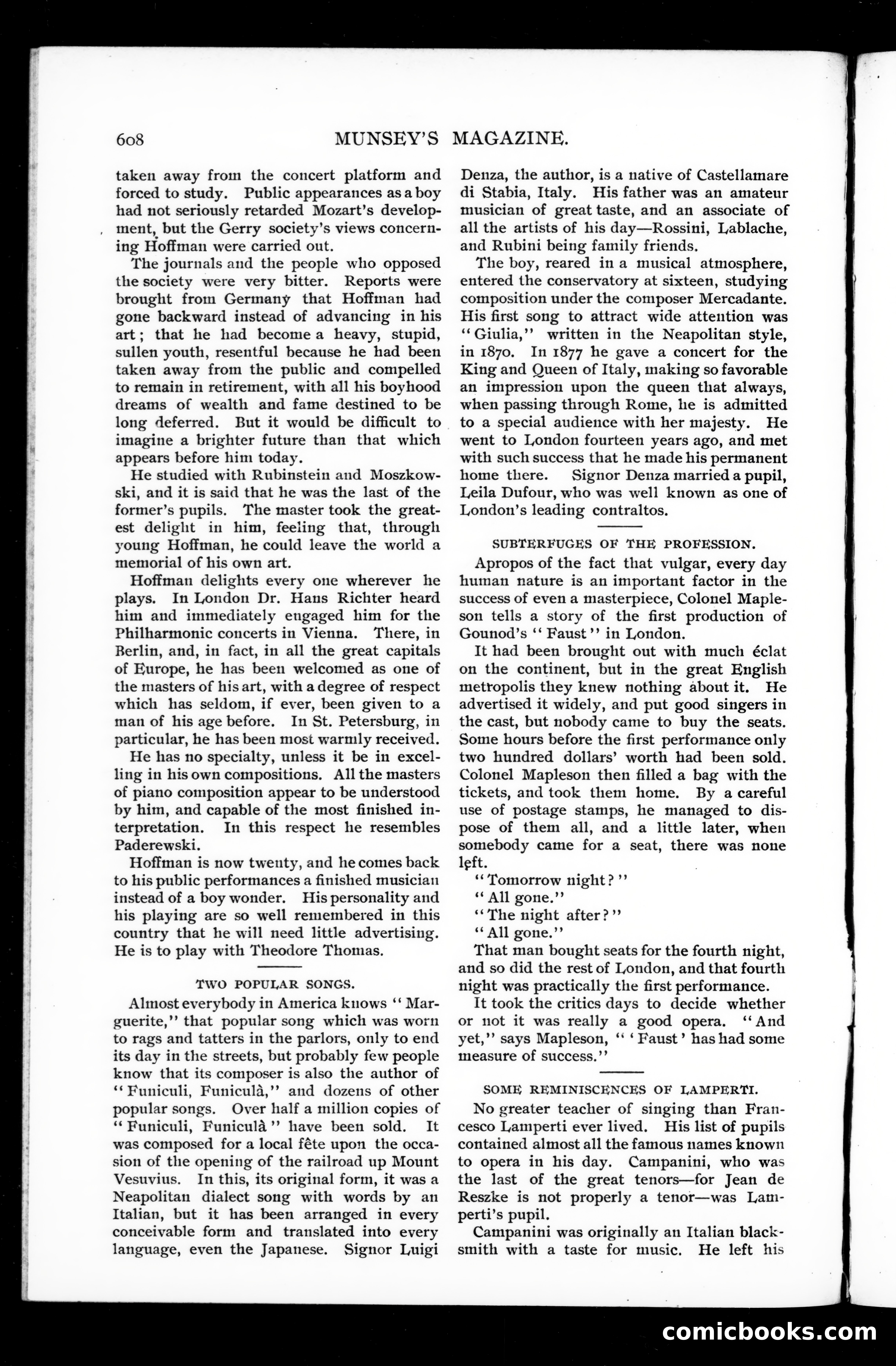 Munsey's Magazine, January 1898 — page 126 of 160