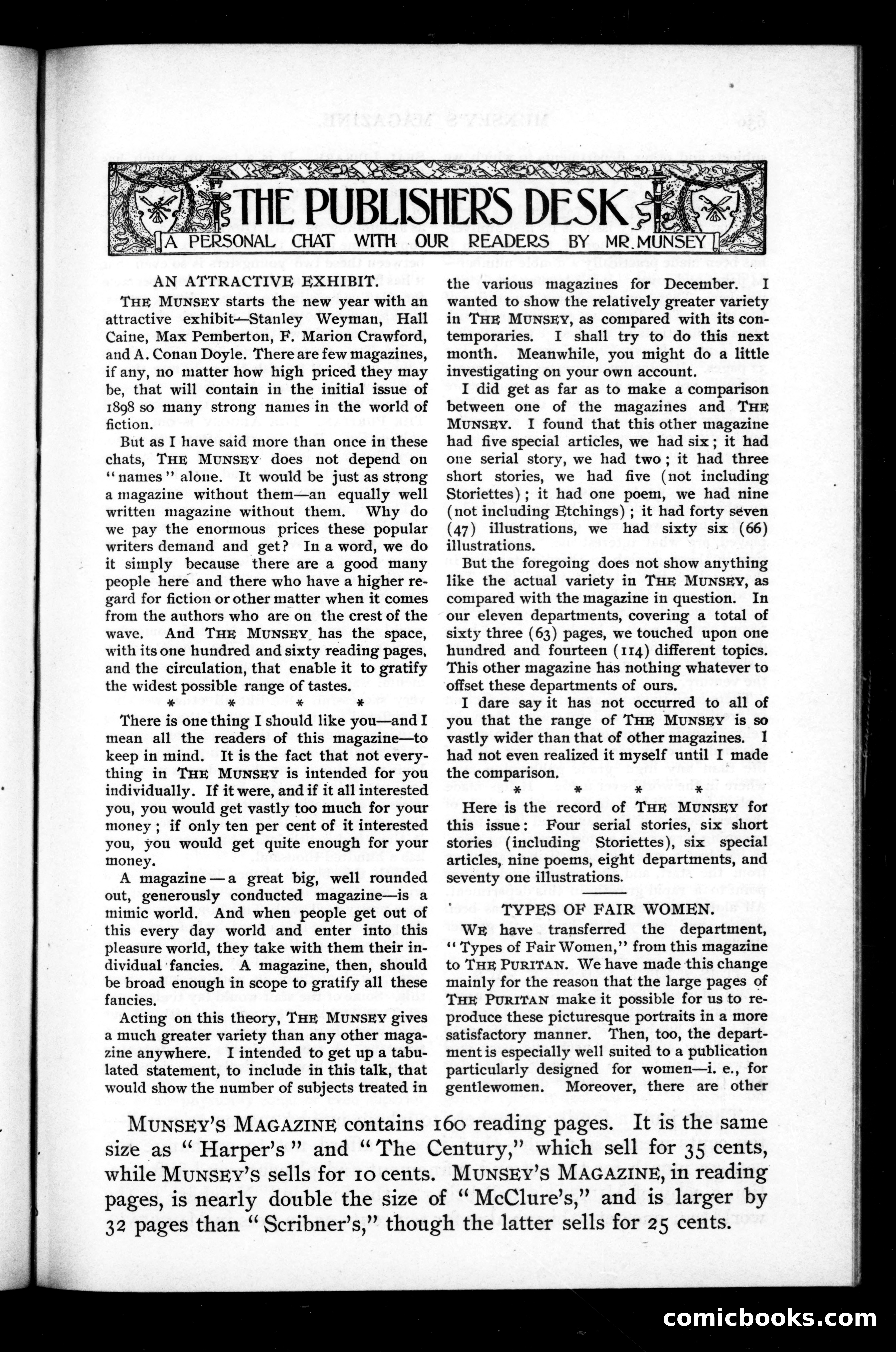 Munsey's Magazine, January 1898 — page 153 of 160
