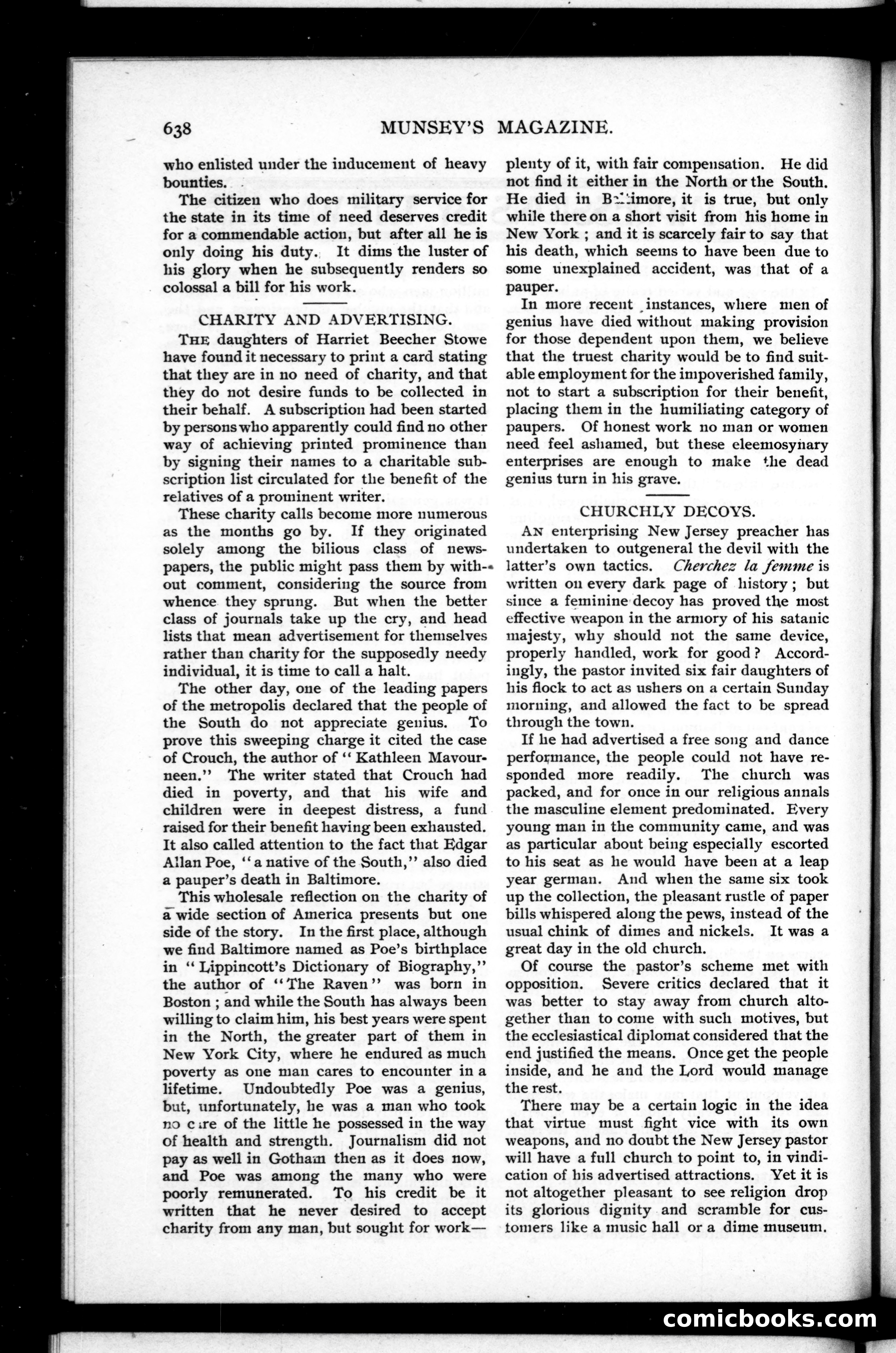 Munsey's Magazine, January 1898 — page 156 of 160