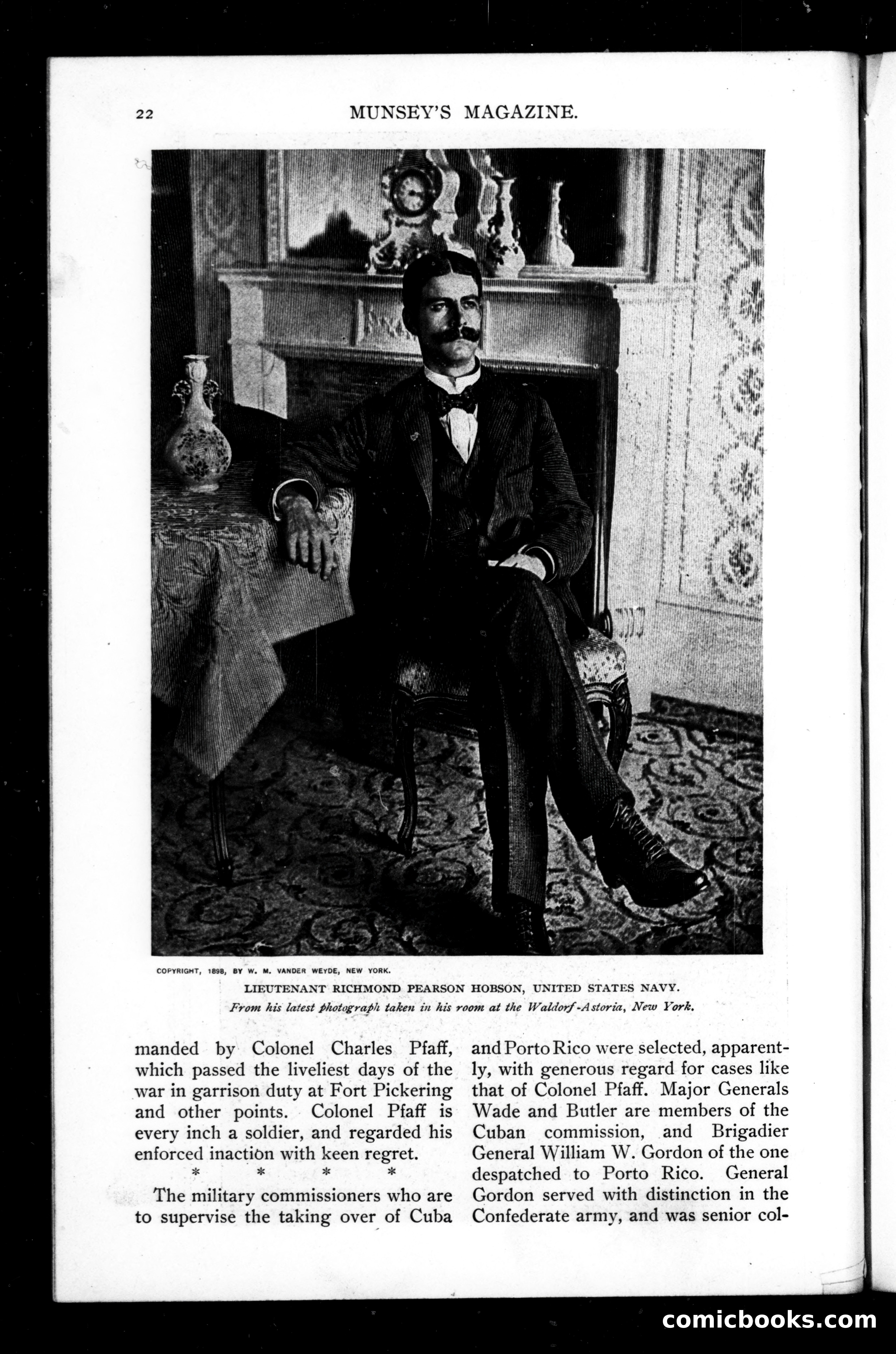 Munsey's Magazine, October 1898 — page 20 of 160