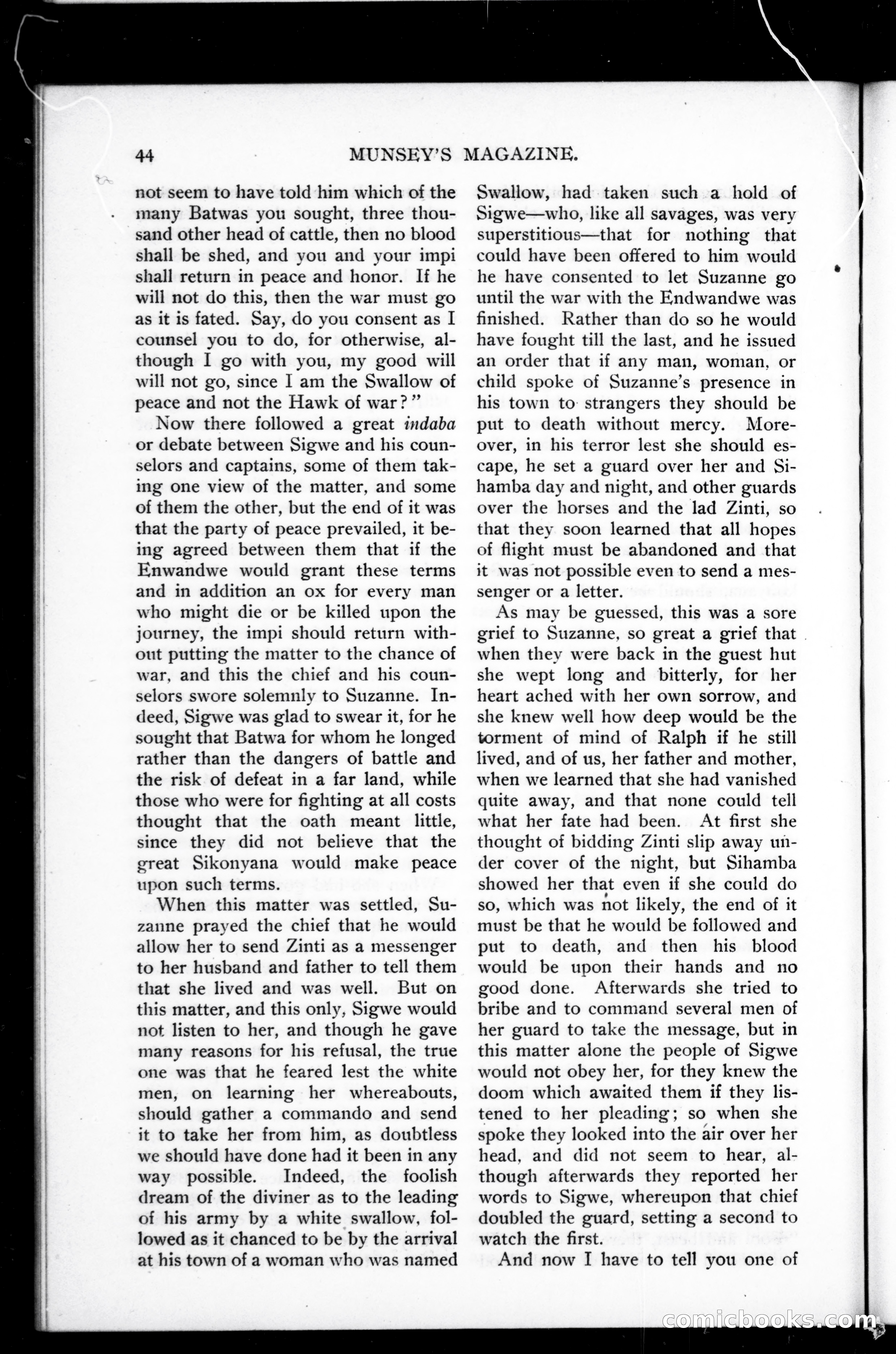 Munsey's Magazine, October 1898 — page 42 of 160