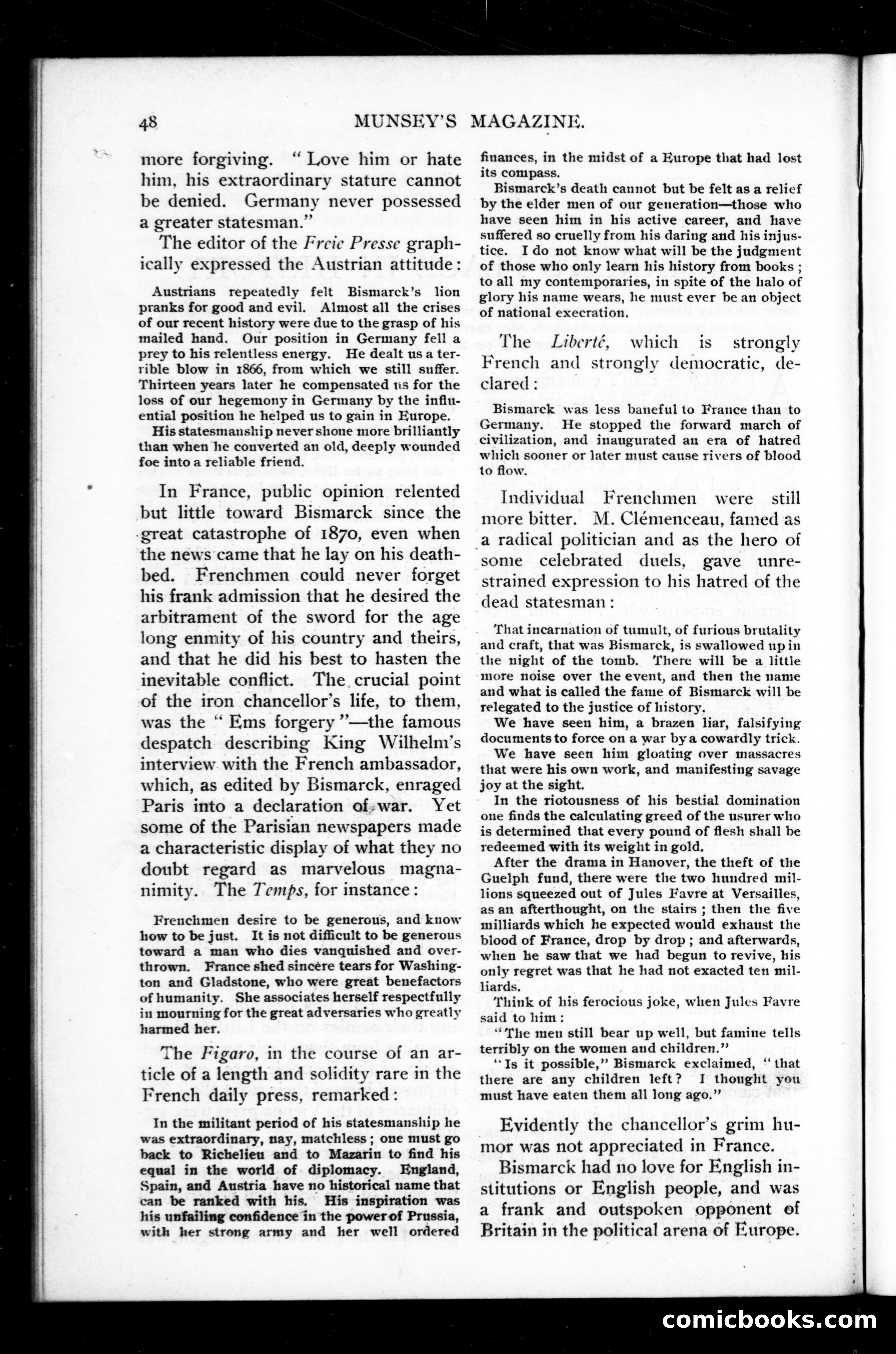 Munsey's Magazine, October 1898 — page 46 of 160