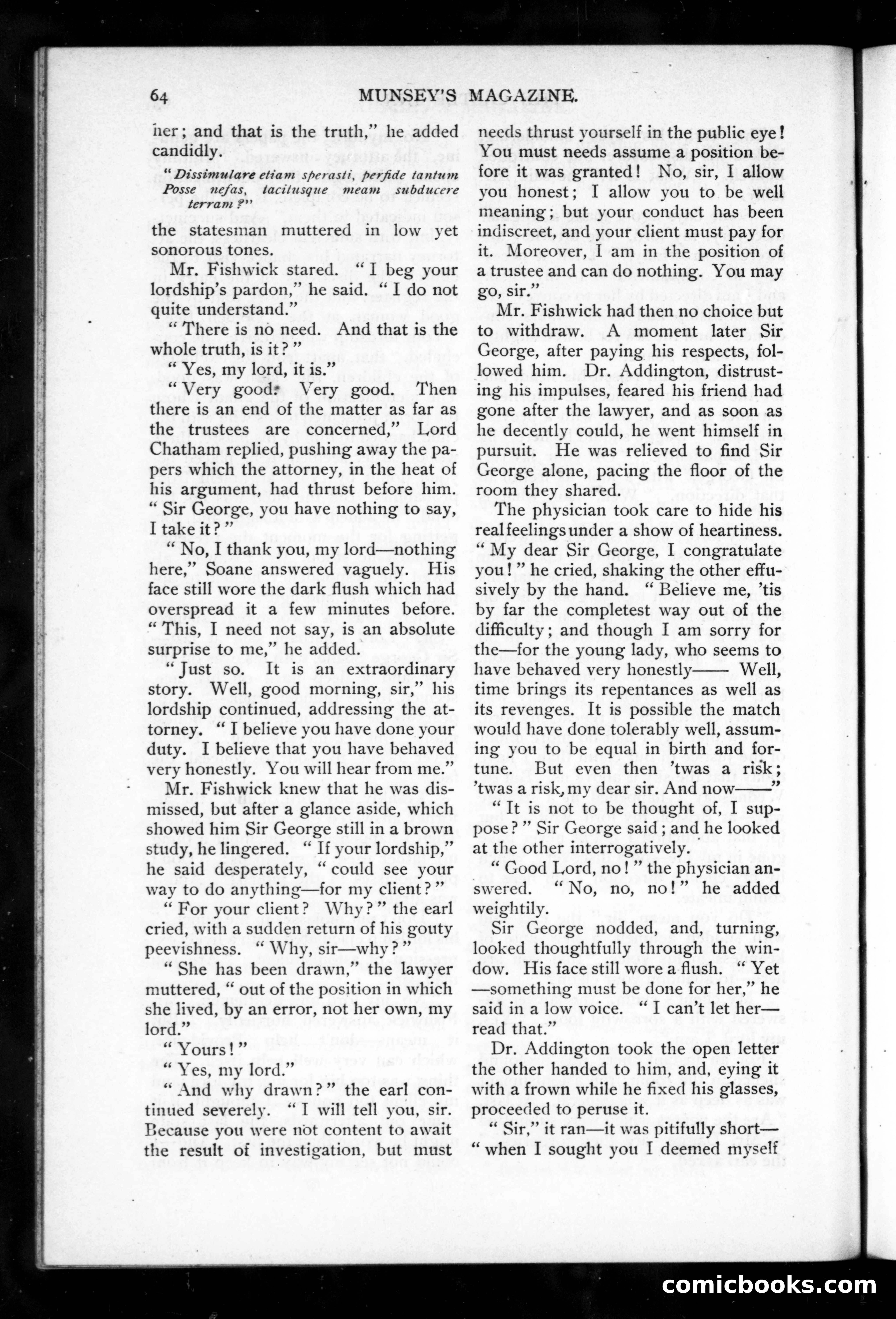 Munsey's Magazine, October 1898 — page 62 of 160