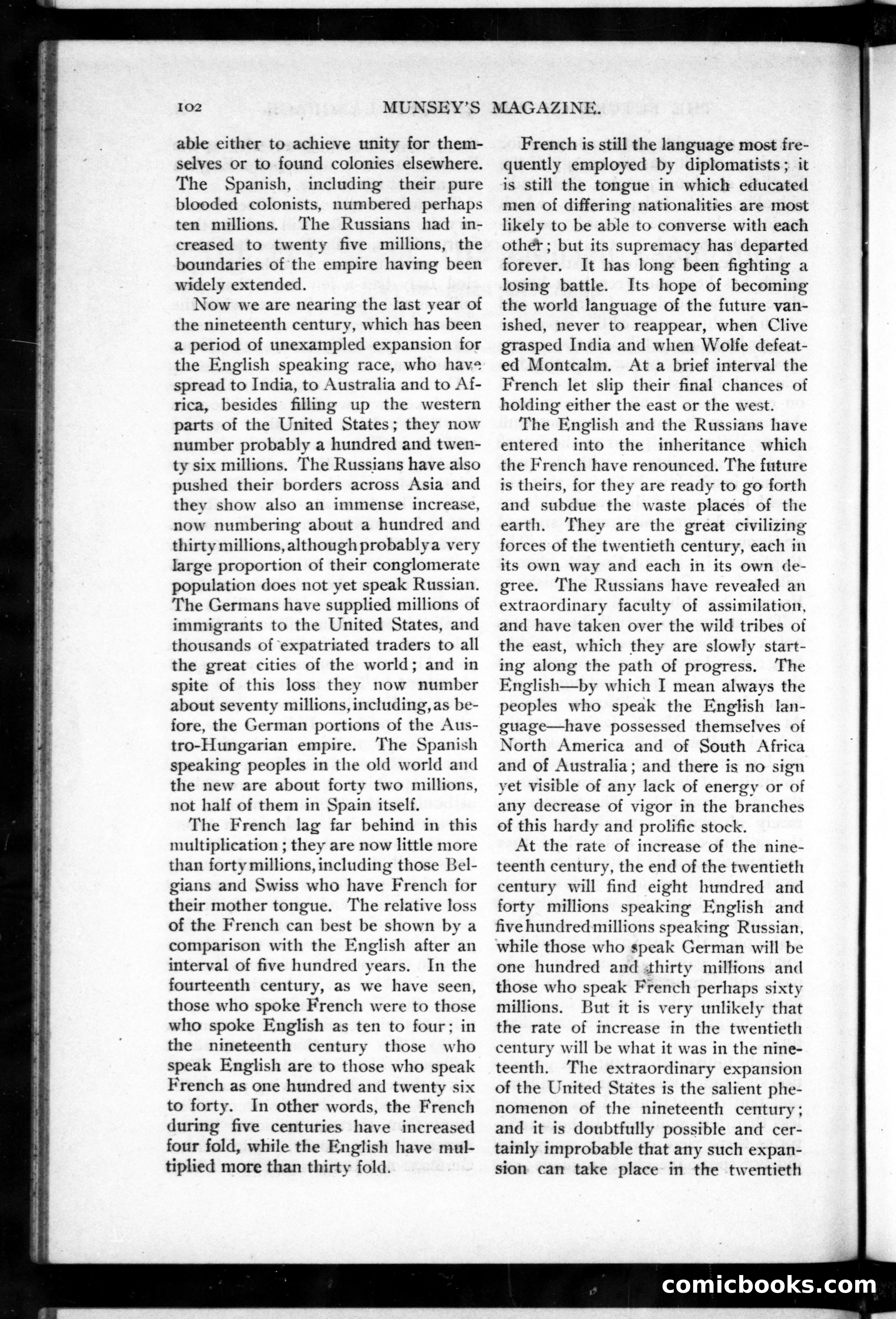 Munsey's Magazine, October 1898 — page 100 of 160