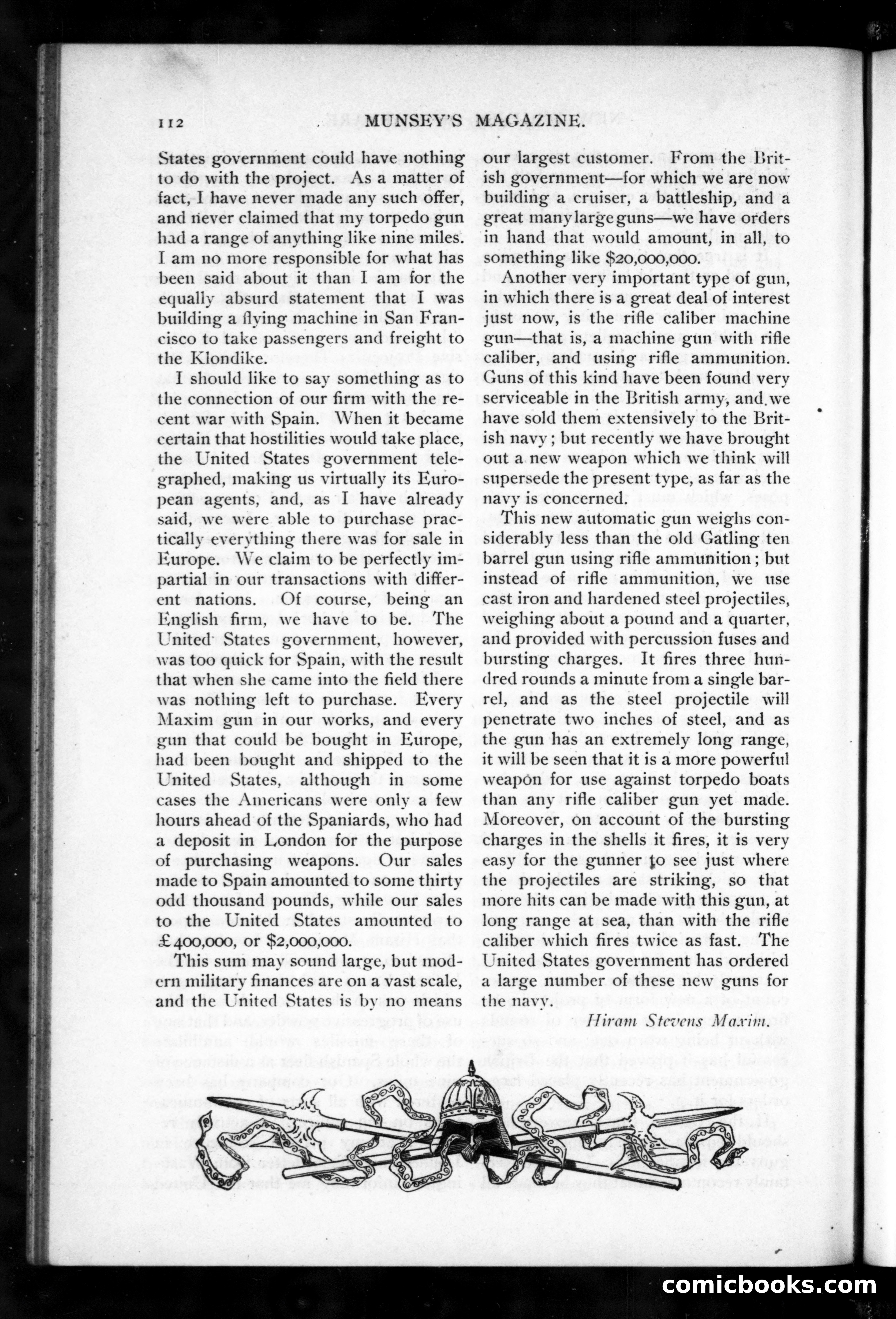 Munsey's Magazine, October 1898 — page 110 of 160