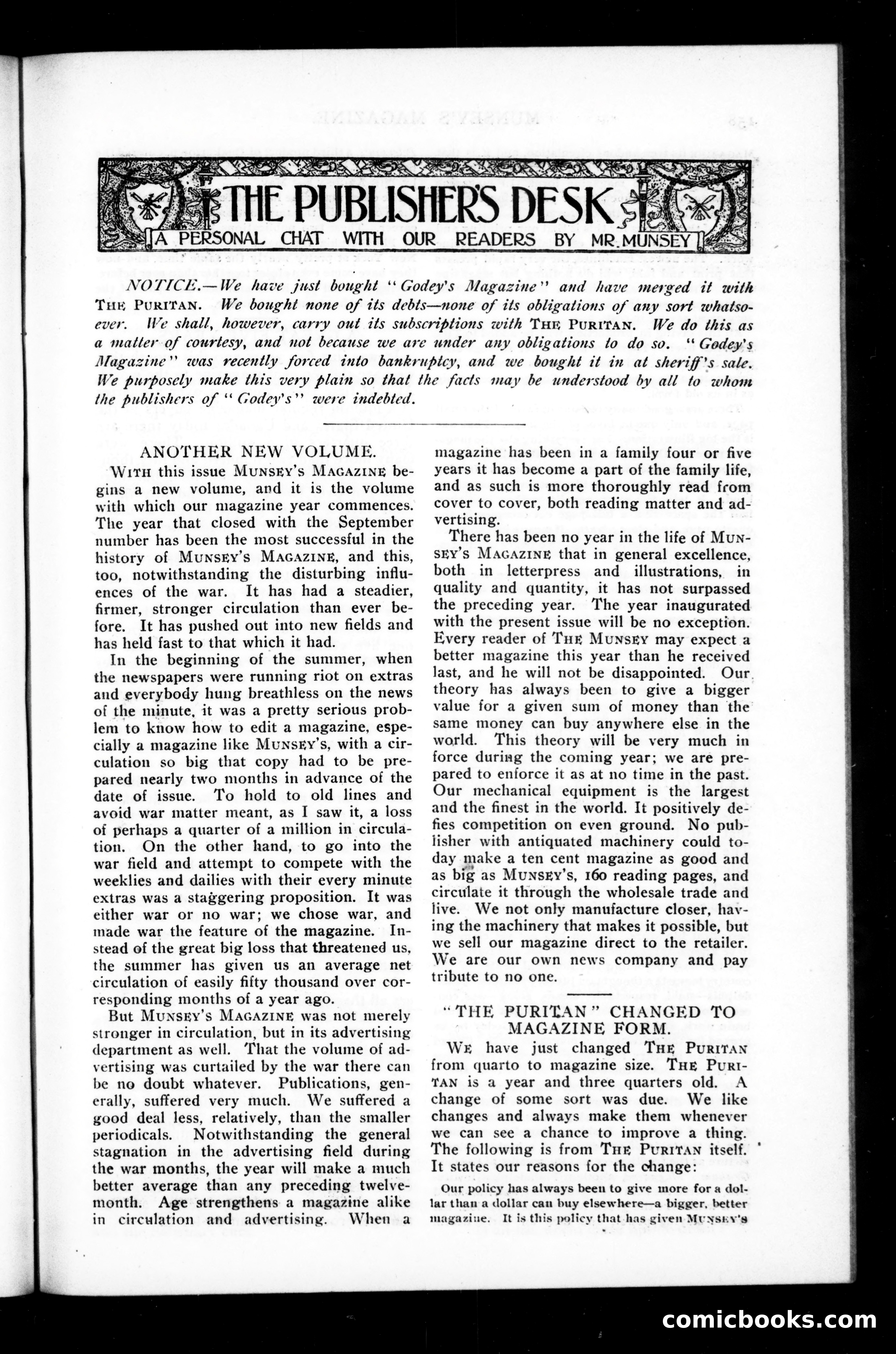 Munsey's Magazine, October 1898 — page 155 of 160