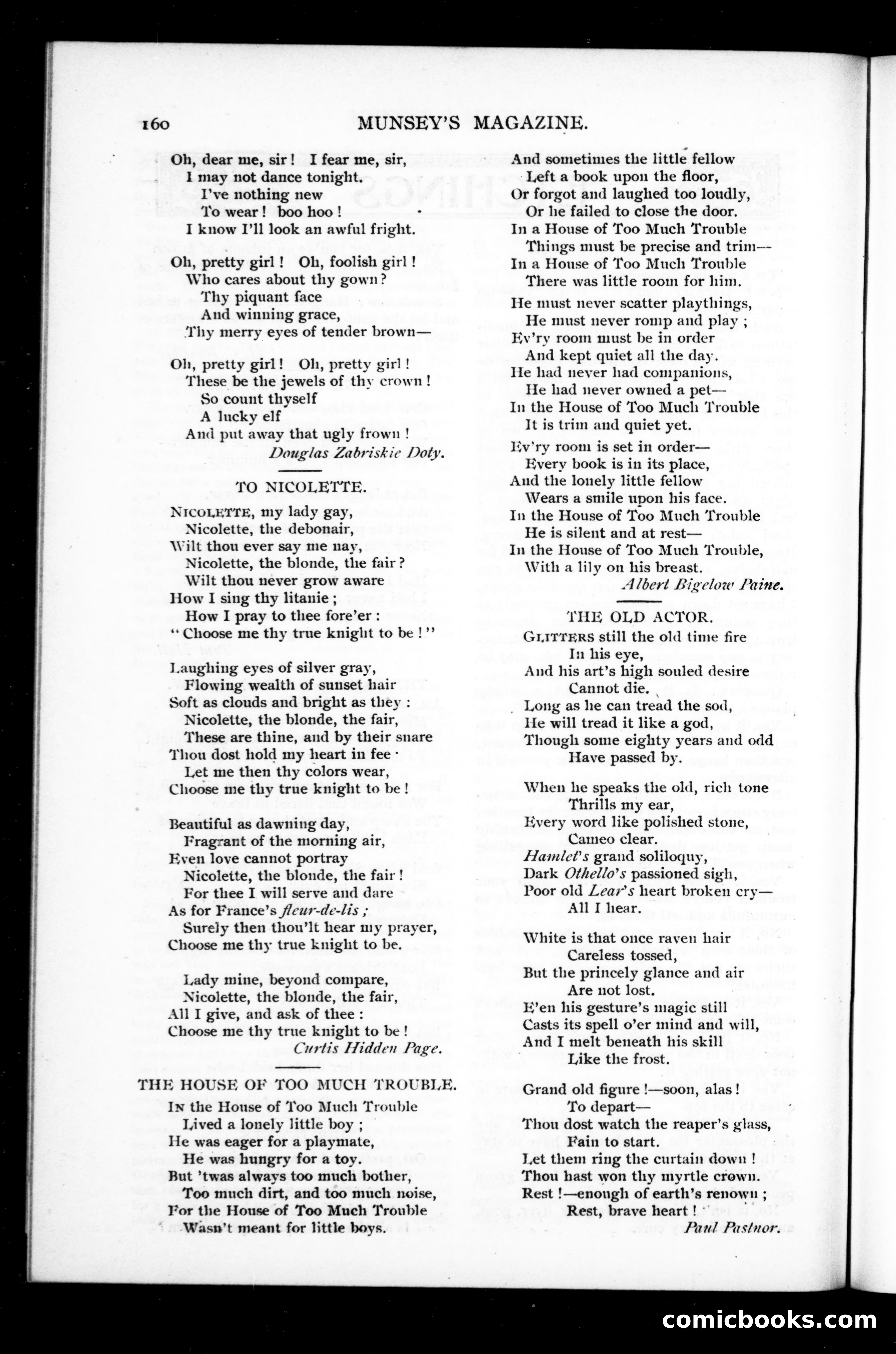 Munsey's Magazine, October 1898 — page 158 of 160