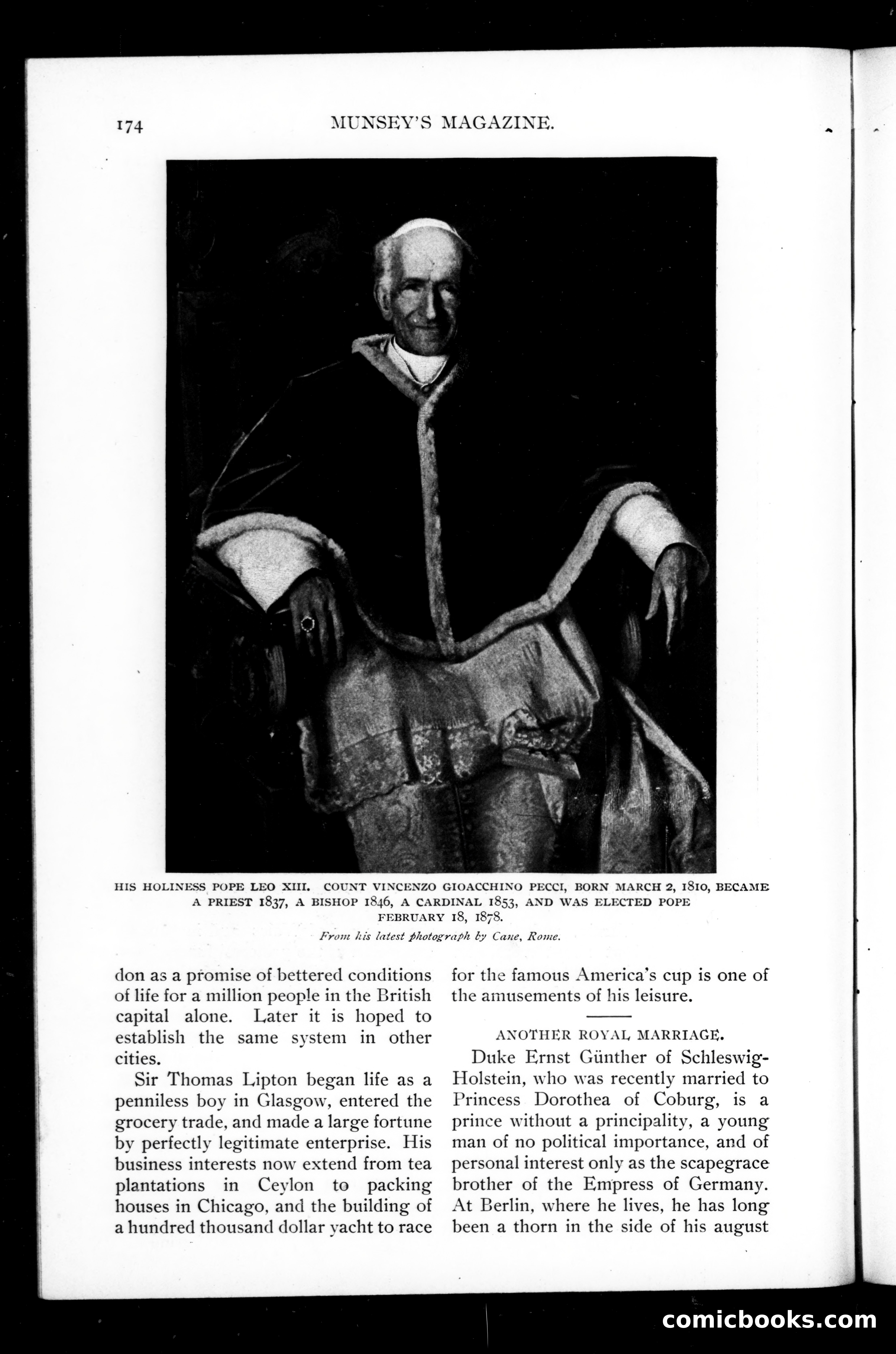 Munsey's Magazine, November 1898 — page 12 of 162