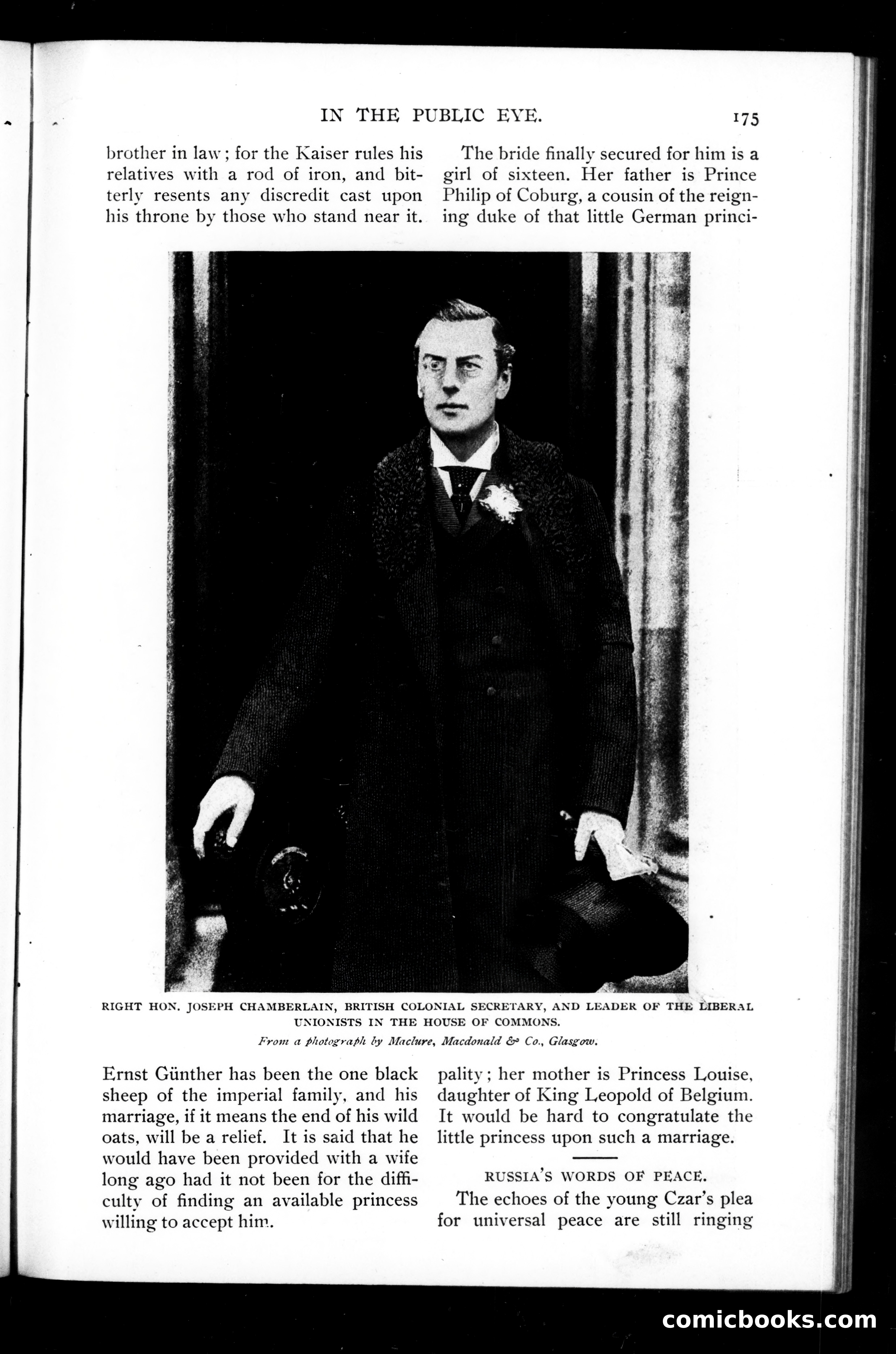 Munsey's Magazine, November 1898 — page 13 of 162