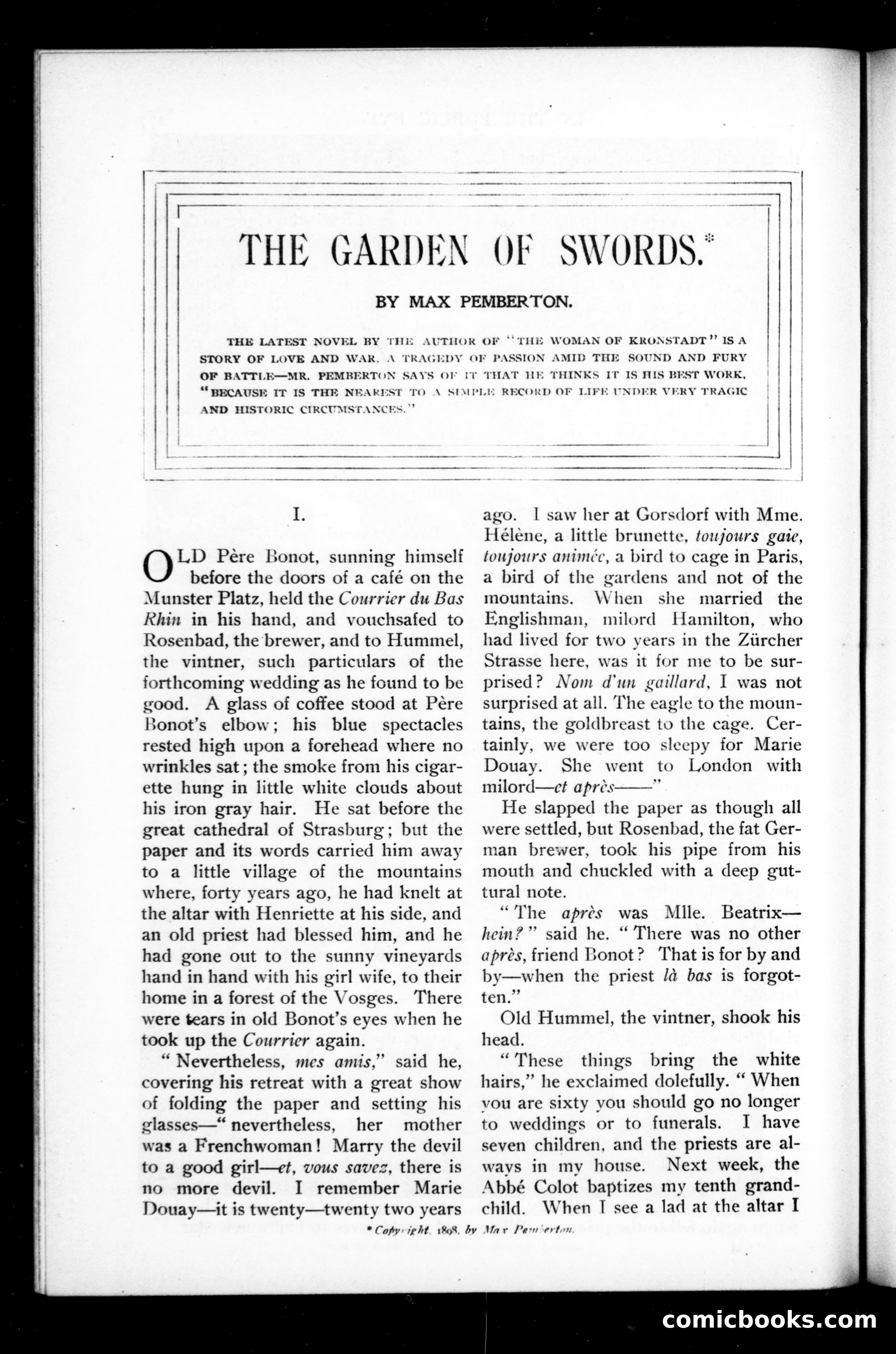 Munsey's Magazine, November 1898 — page 16 of 162