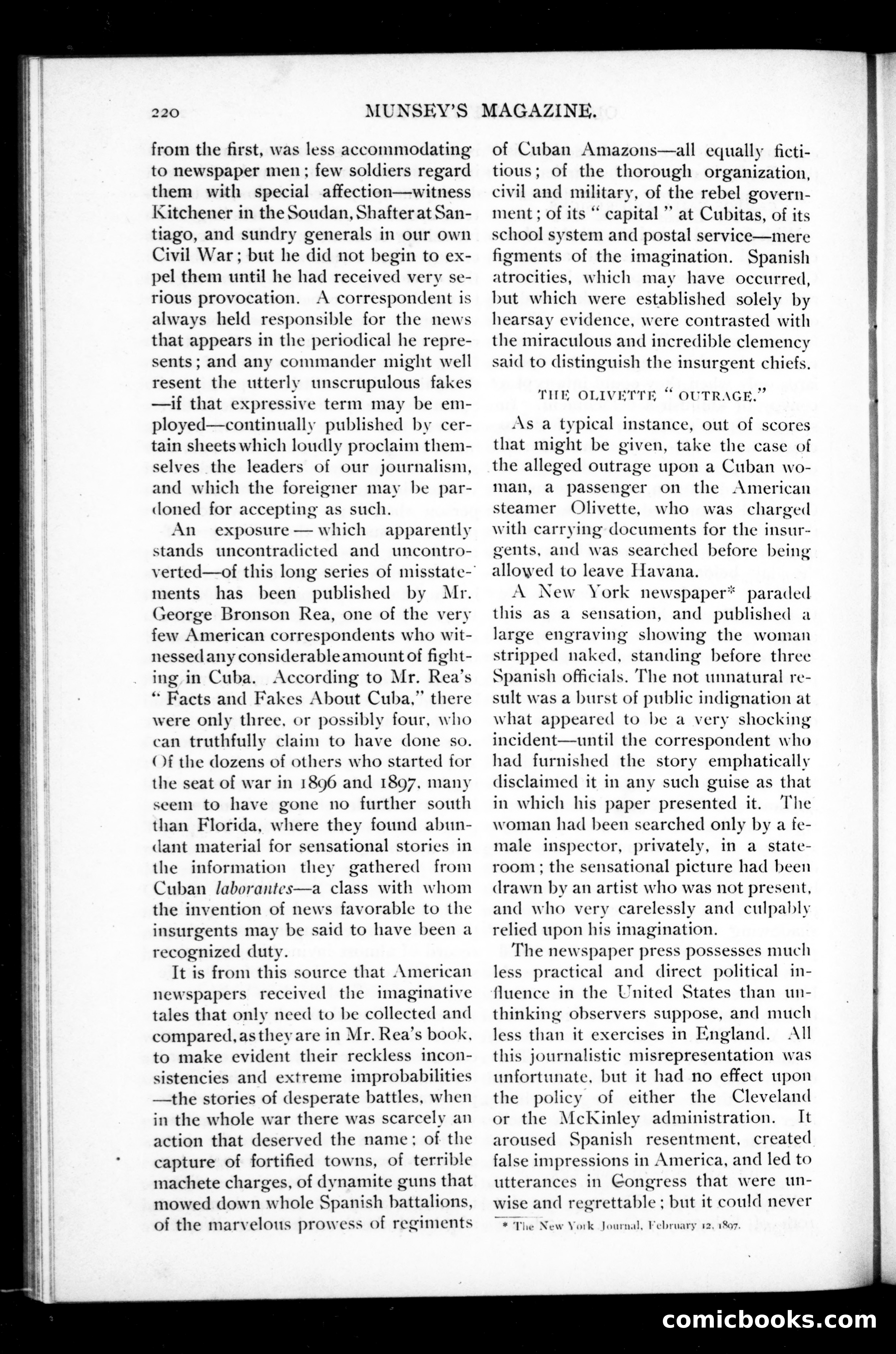 Munsey's Magazine, November 1898 — page 58 of 162