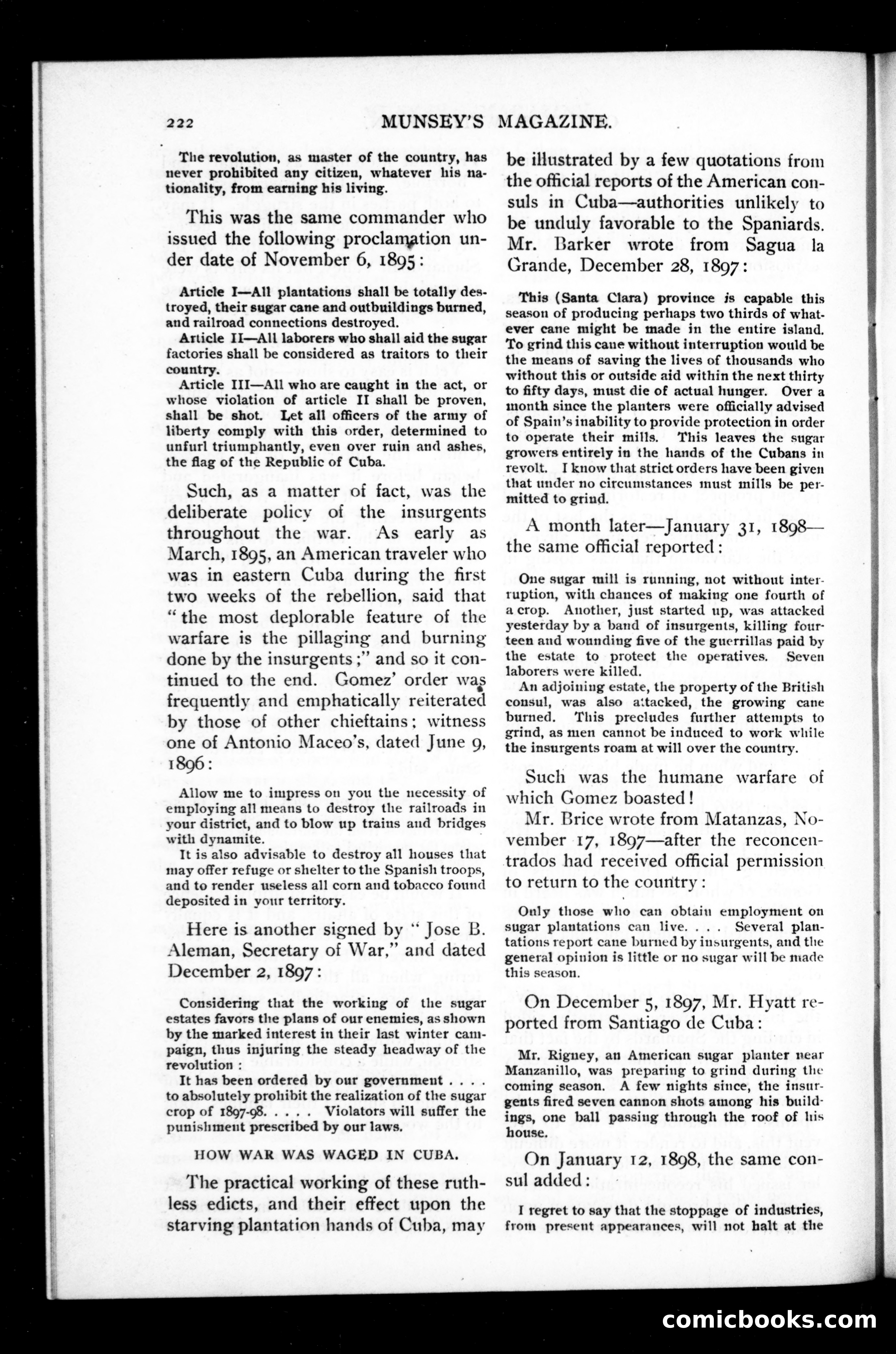 Munsey's Magazine, November 1898 — page 60 of 162
