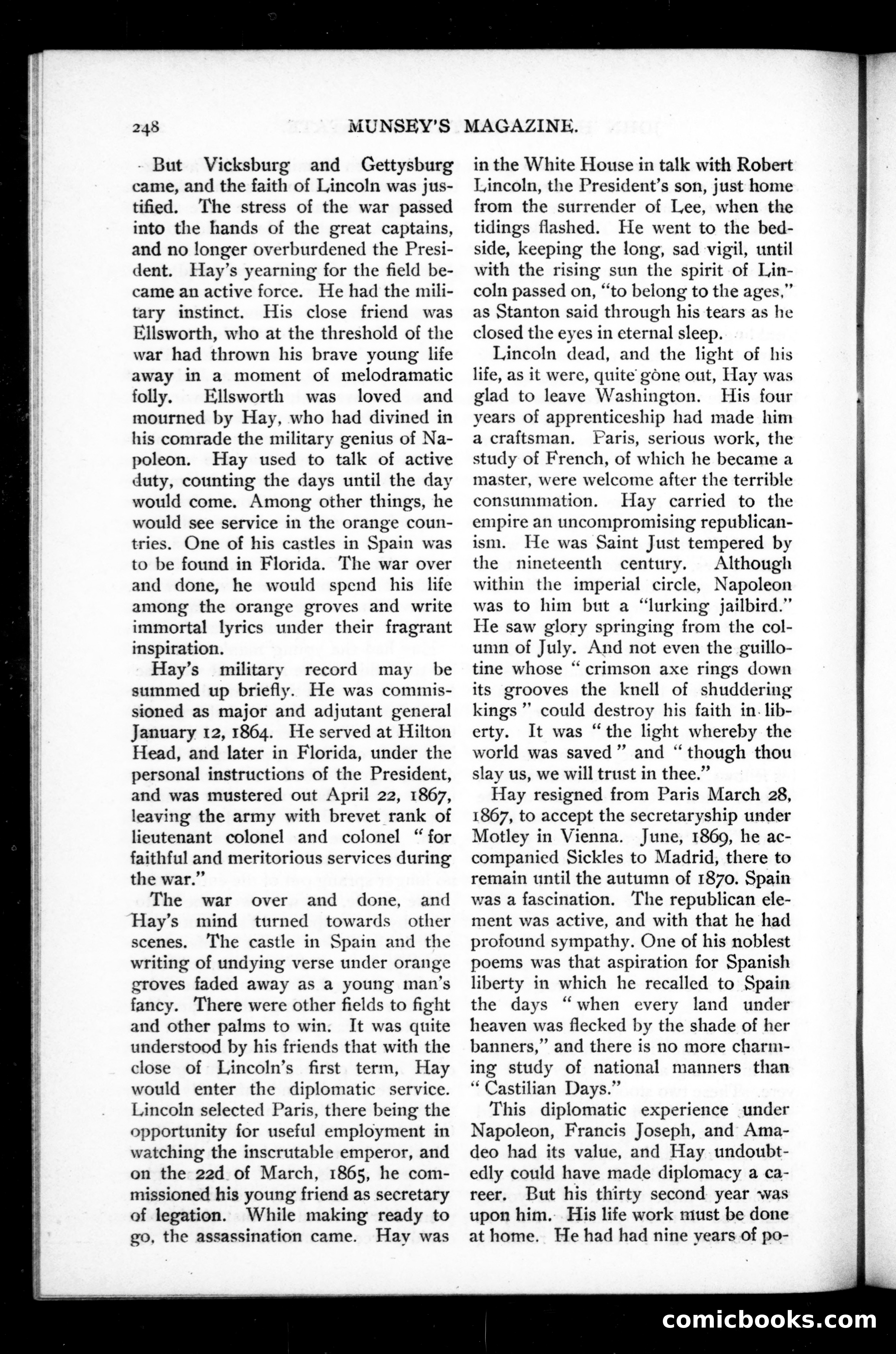Munsey's Magazine, November 1898 — page 86 of 162