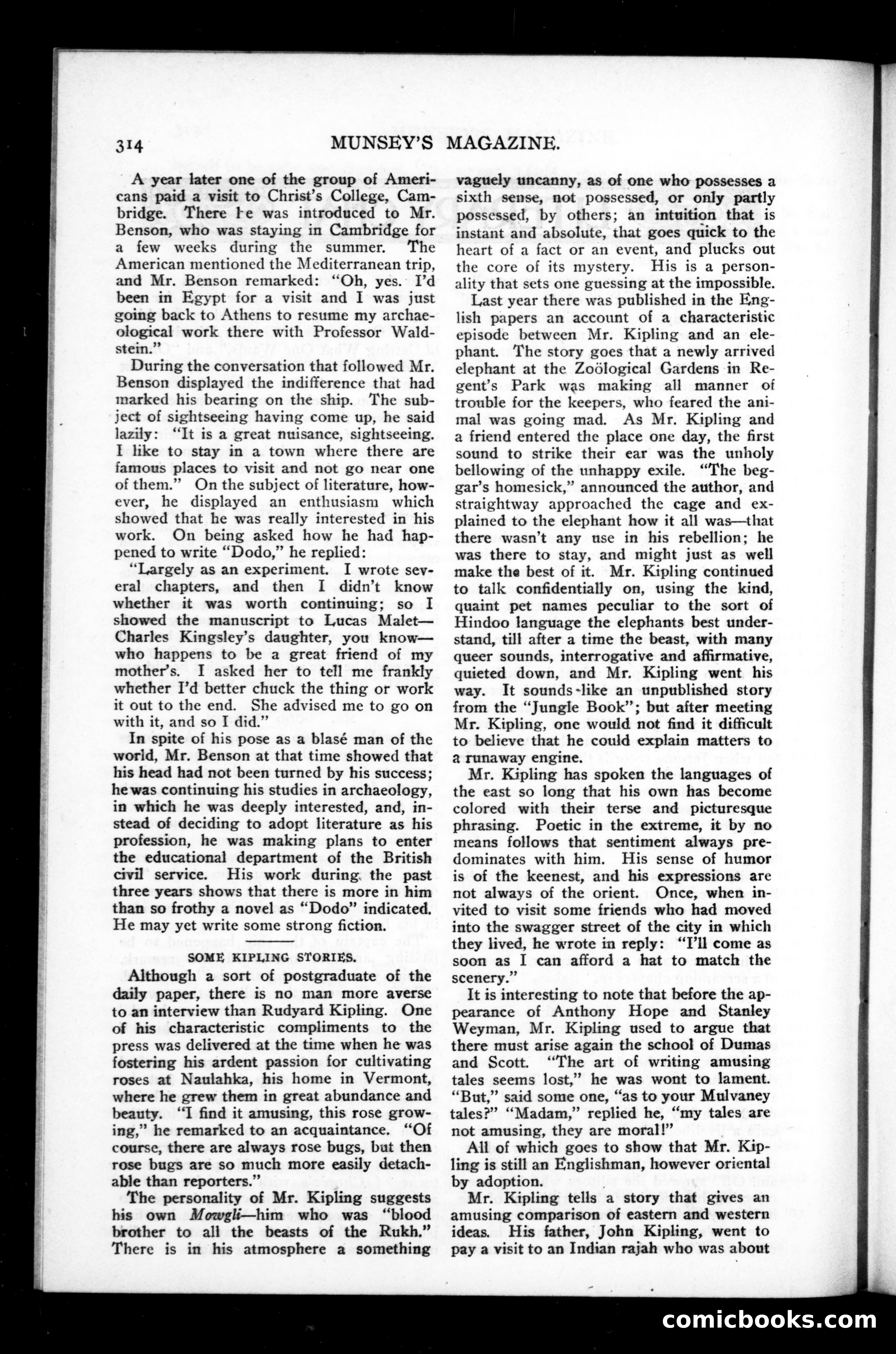 Munsey's Magazine, November 1898 — page 152 of 162
