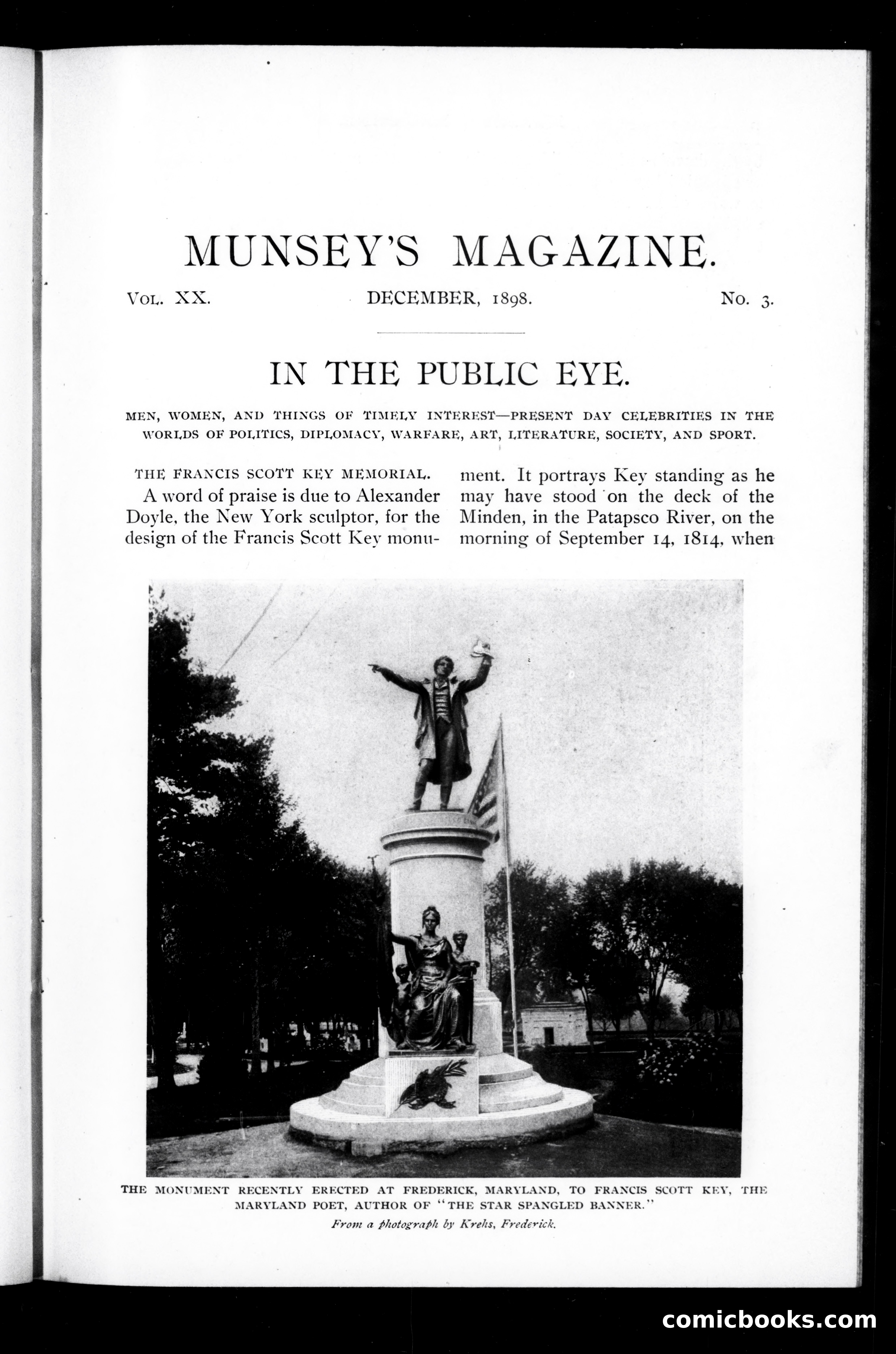 Munsey's Magazine, December 1898 — page 1 of 164