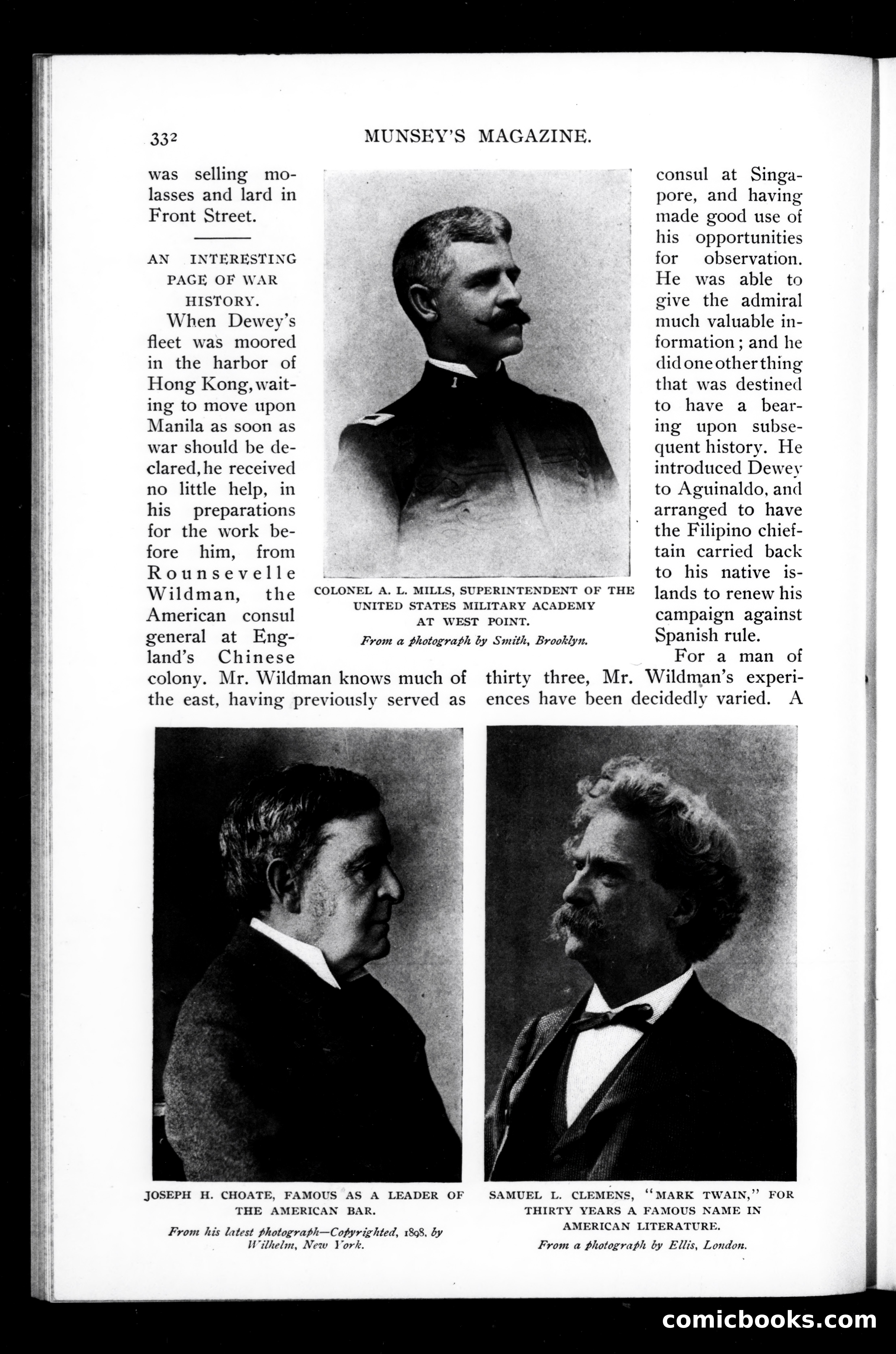 Munsey's Magazine, December 1898 — page 8 of 164