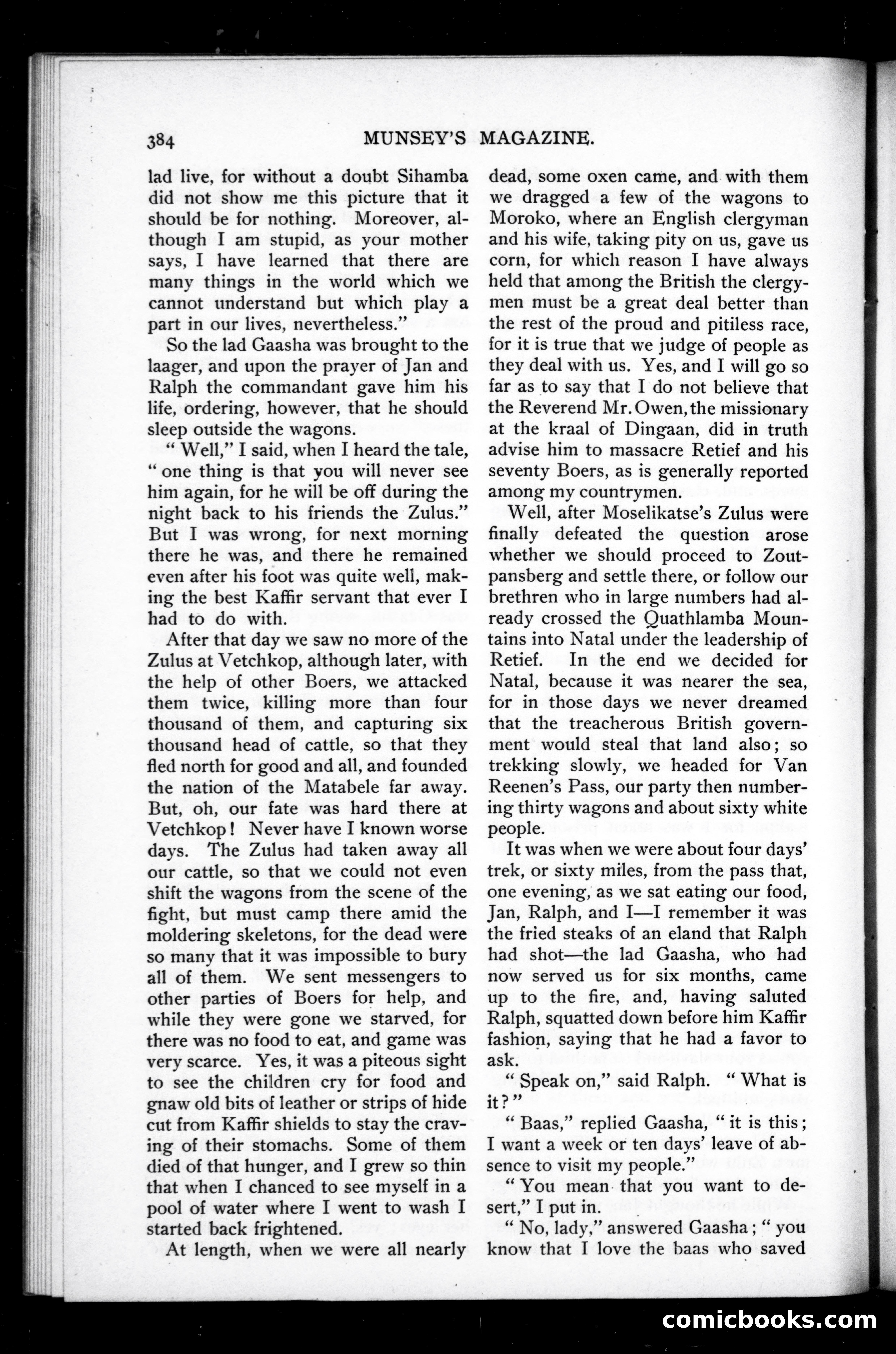 Munsey's Magazine, December 1898 — page 60 of 164