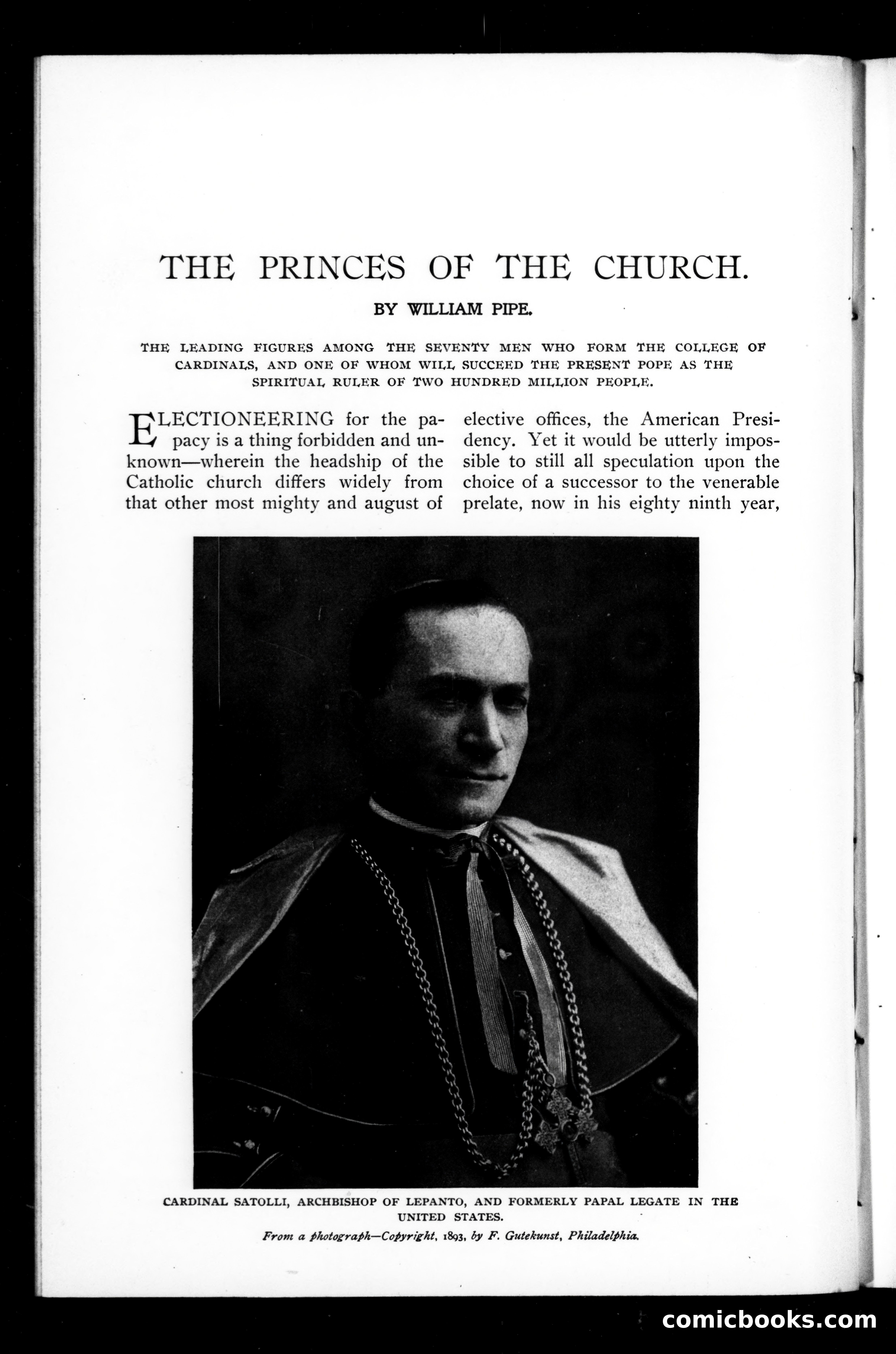 Munsey's Magazine, December 1898 — page 70 of 164