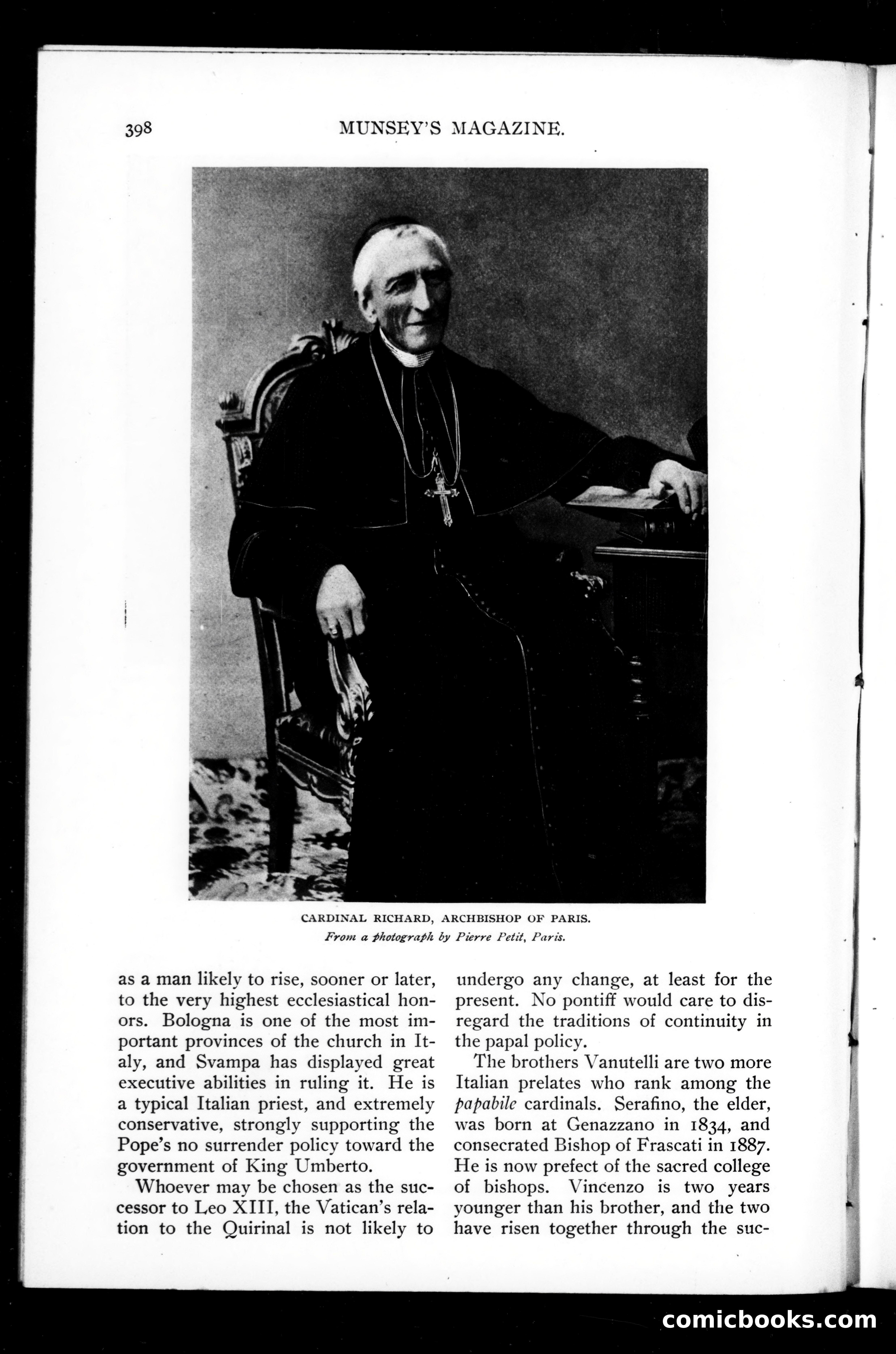 Munsey's Magazine, December 1898 — page 74 of 164