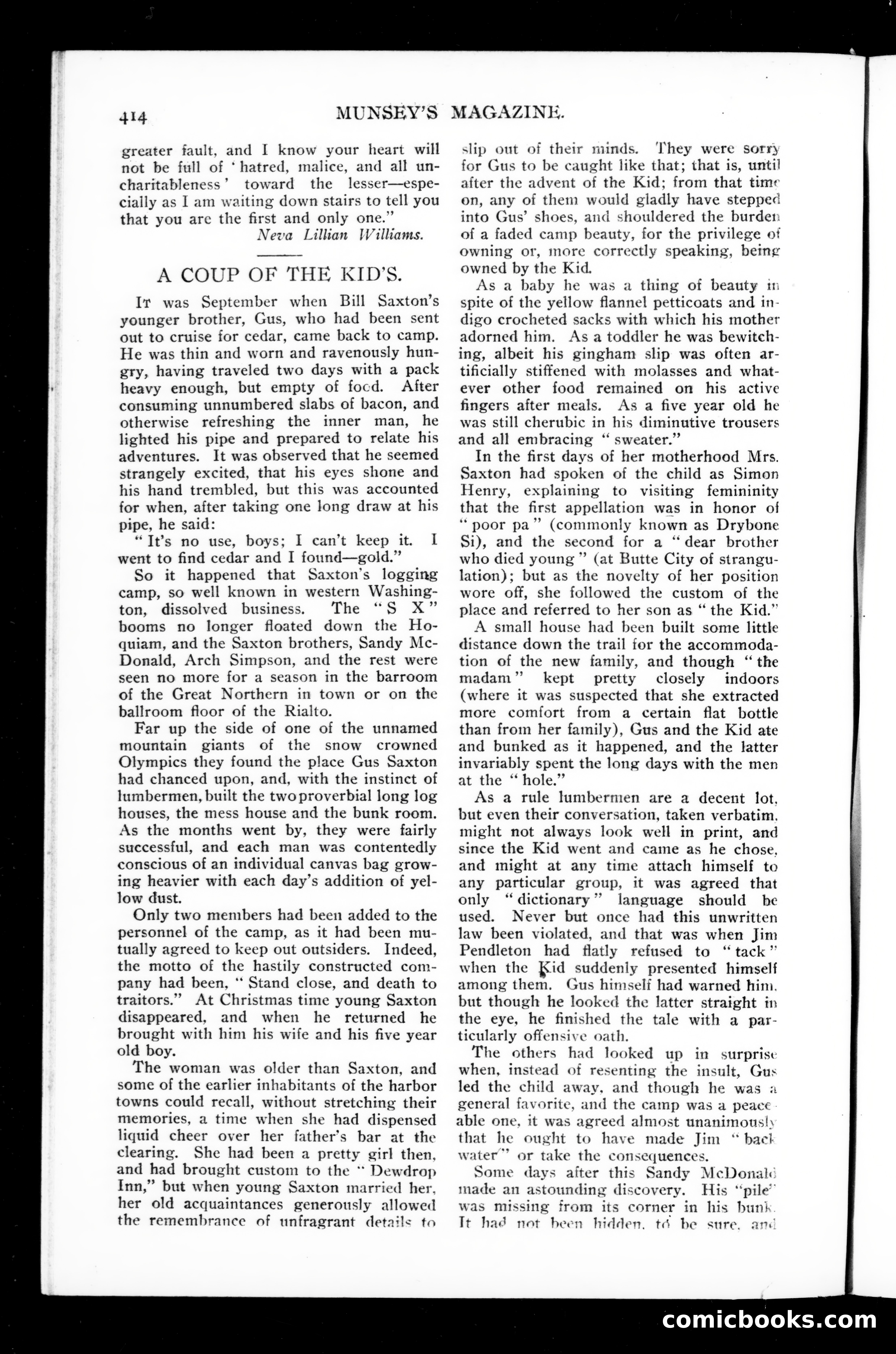 Munsey's Magazine, December 1898 — page 90 of 164
