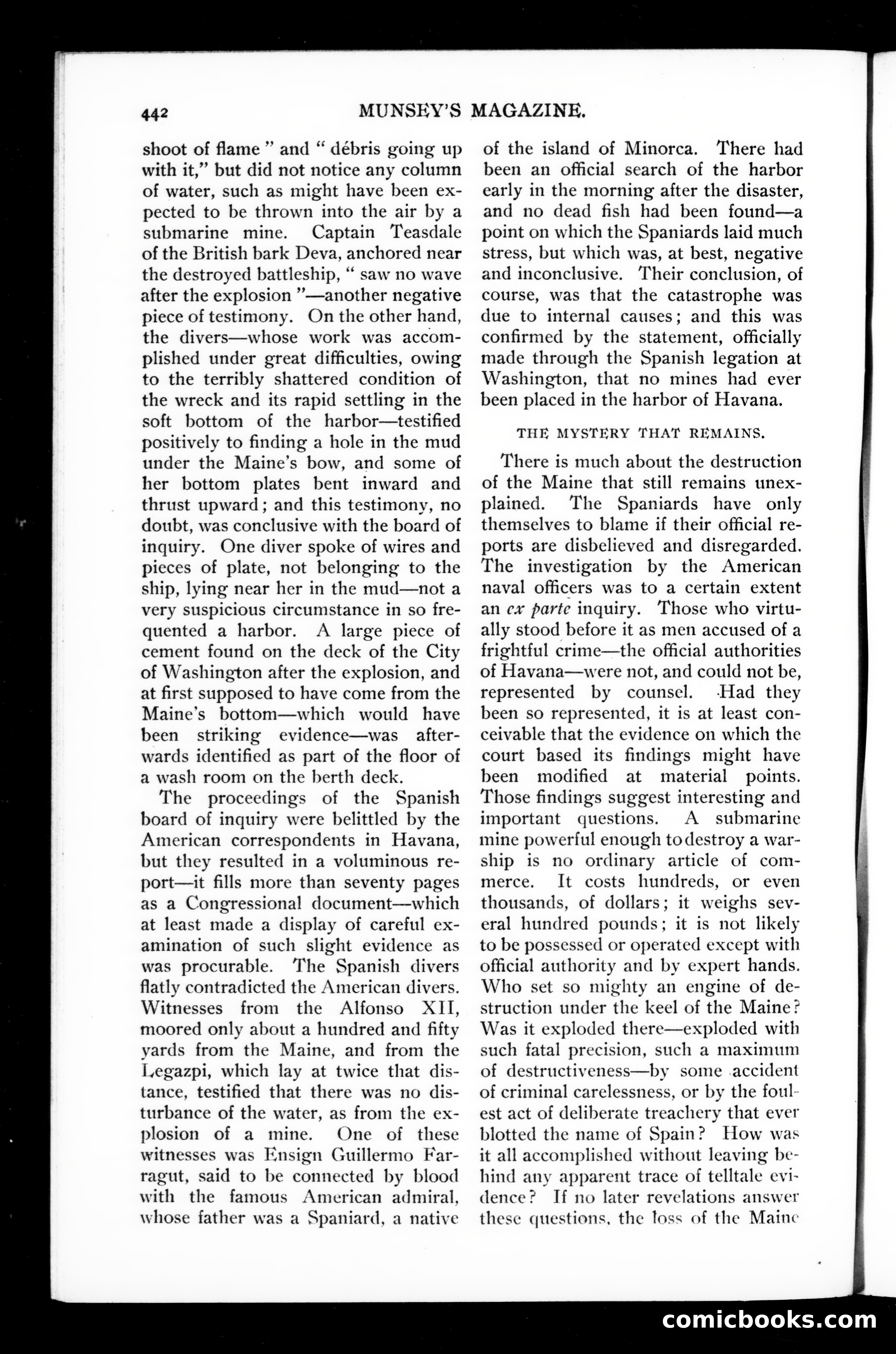 Munsey's Magazine, December 1898 — page 118 of 164