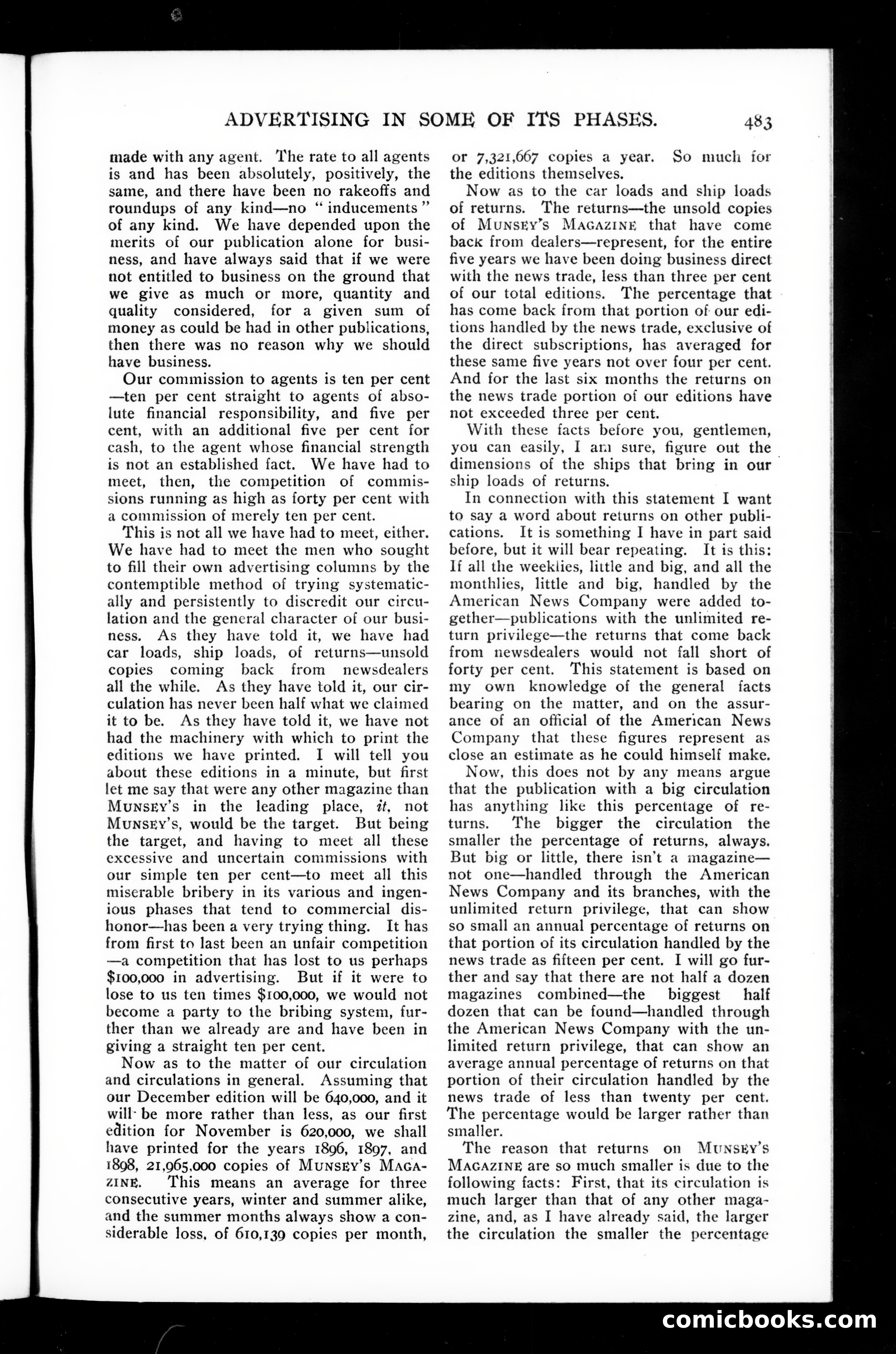Munsey's Magazine, December 1898 — page 159 of 164