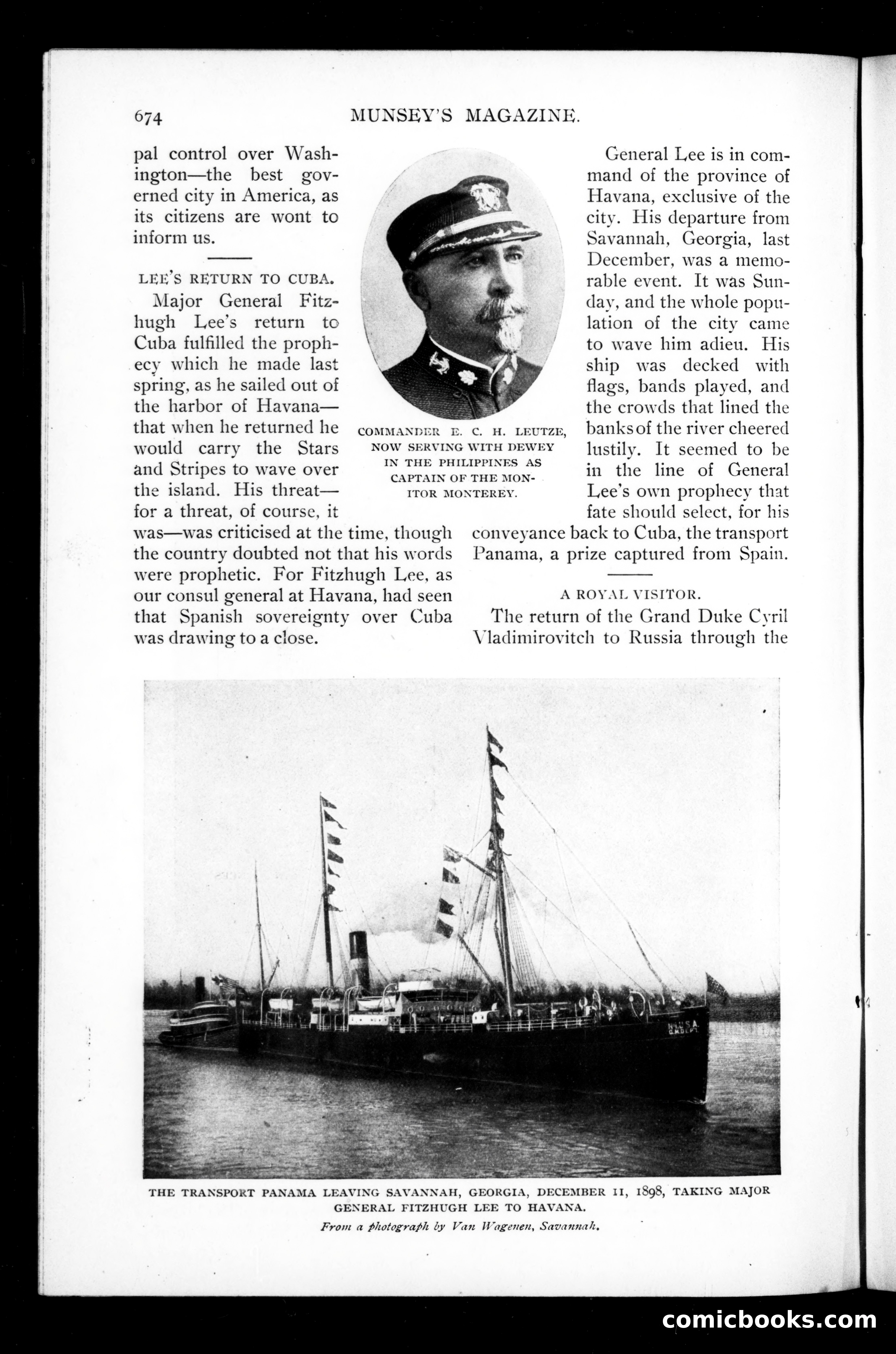 Munsey's Magazine, February 1899 — page 8 of 160