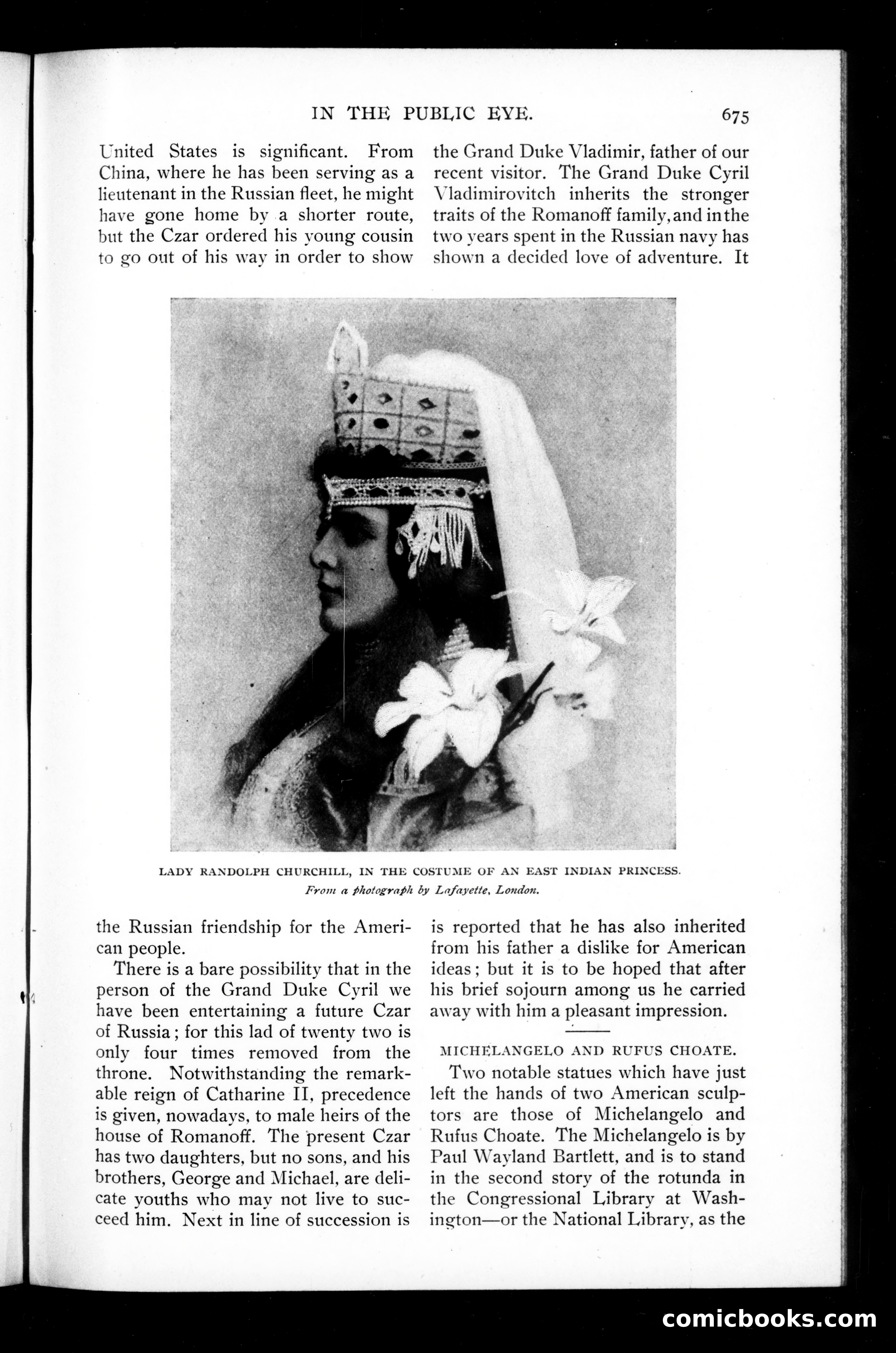 Munsey's Magazine, February 1899 — page 9 of 160