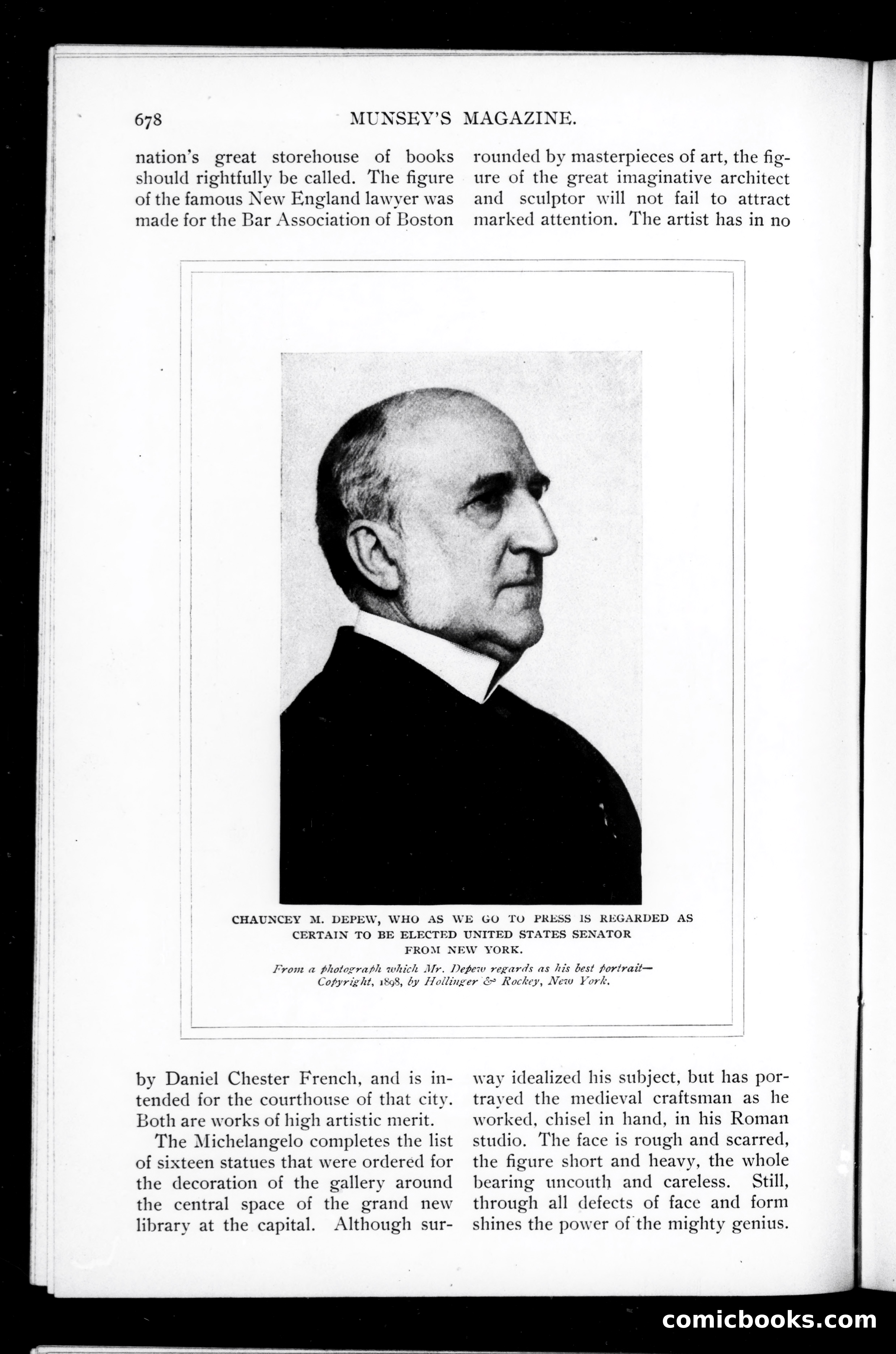Munsey's Magazine, February 1899 — page 12 of 160