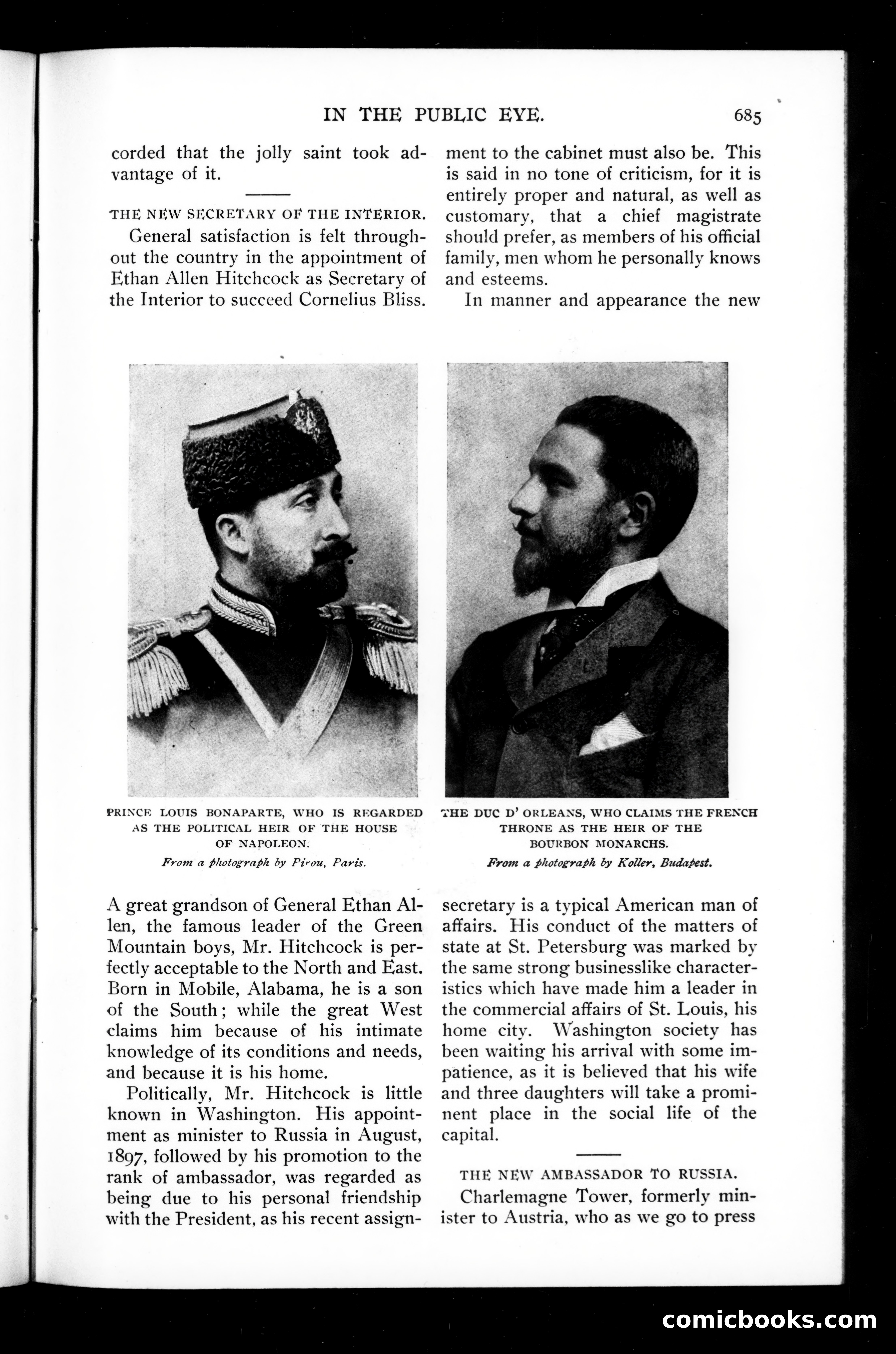 Munsey's Magazine, February 1899 — page 19 of 160